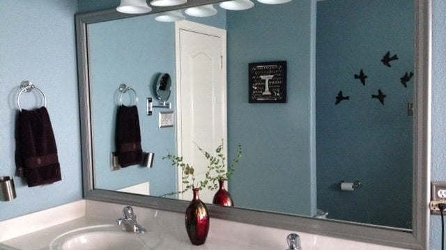 Customer Photos: Carson Reverse Silver in Master Bath