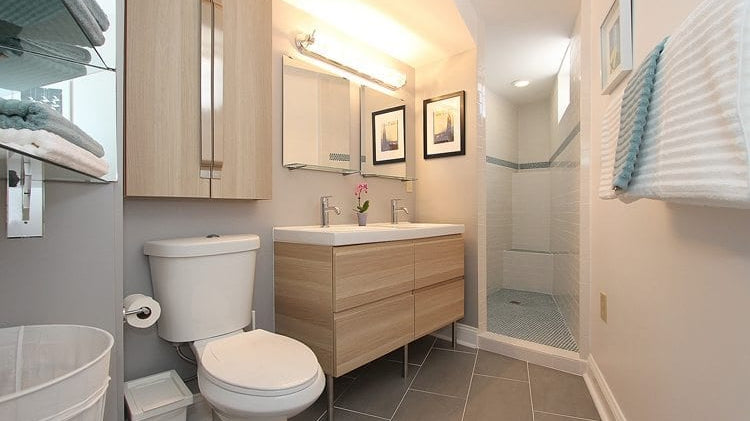 The Mid-Century Modern Bath