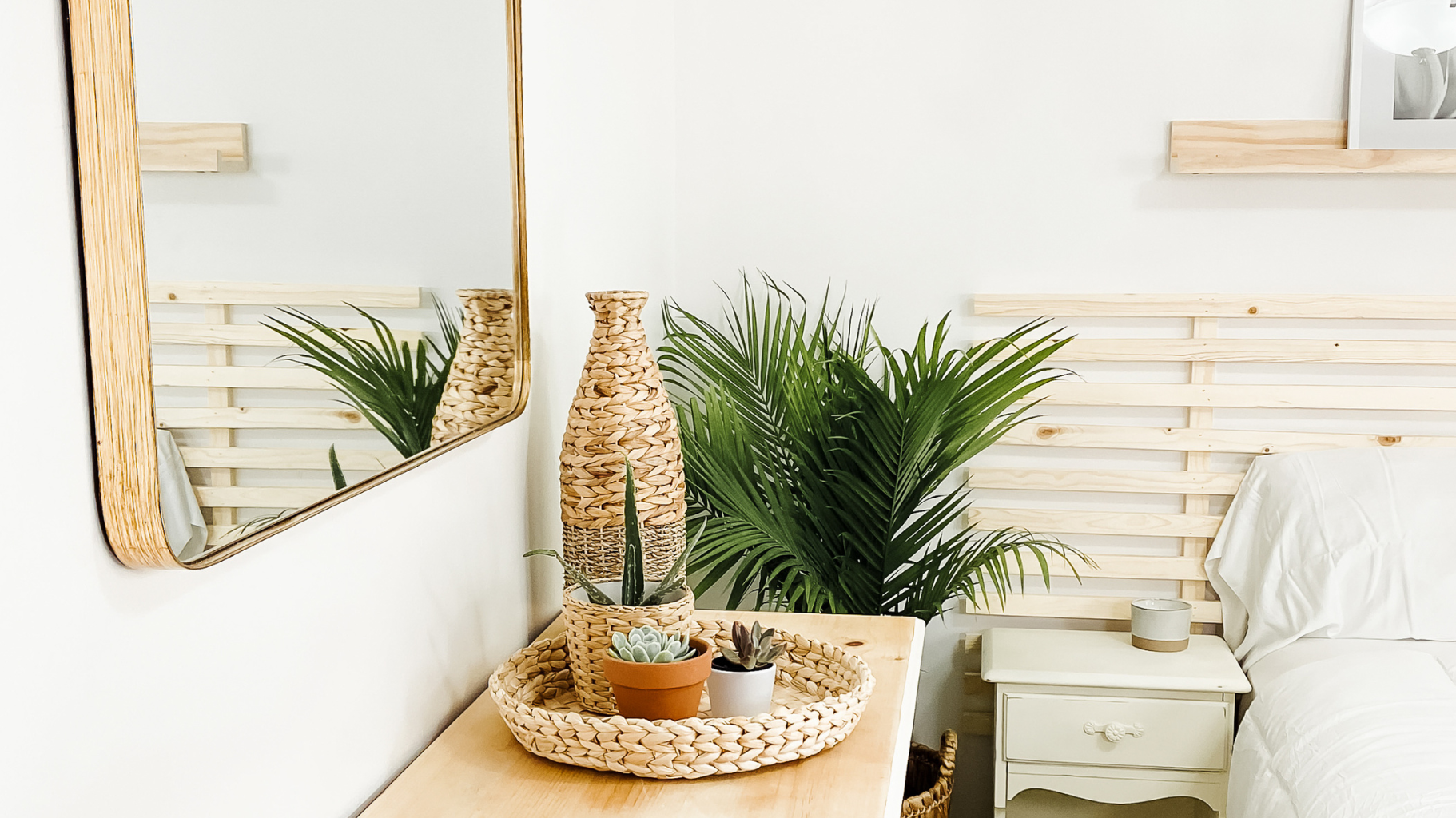 how to decorate blank walls
