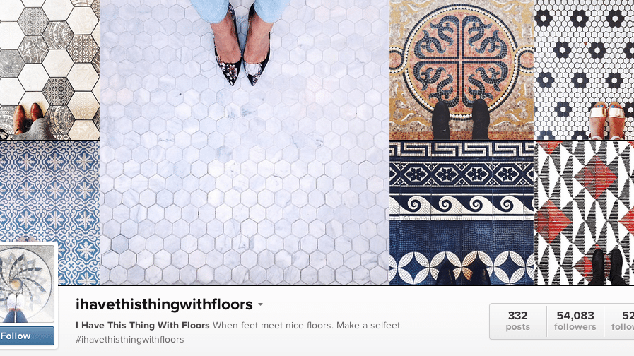 Inspiration from Instagram: Flooring