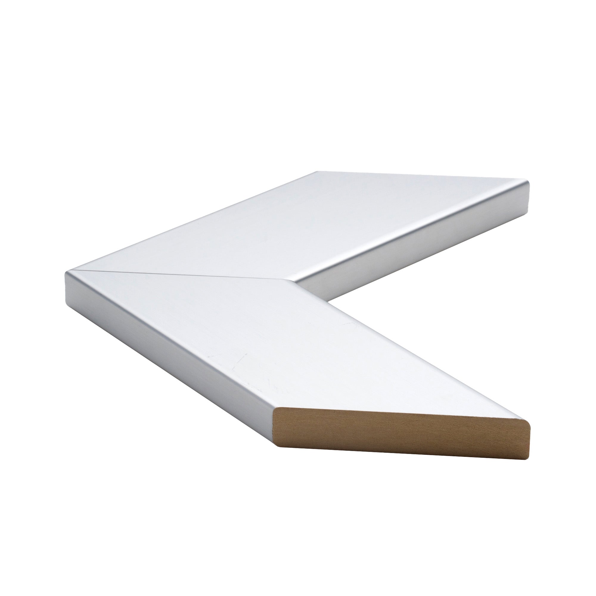 Upton Brushed Chrome - Corner