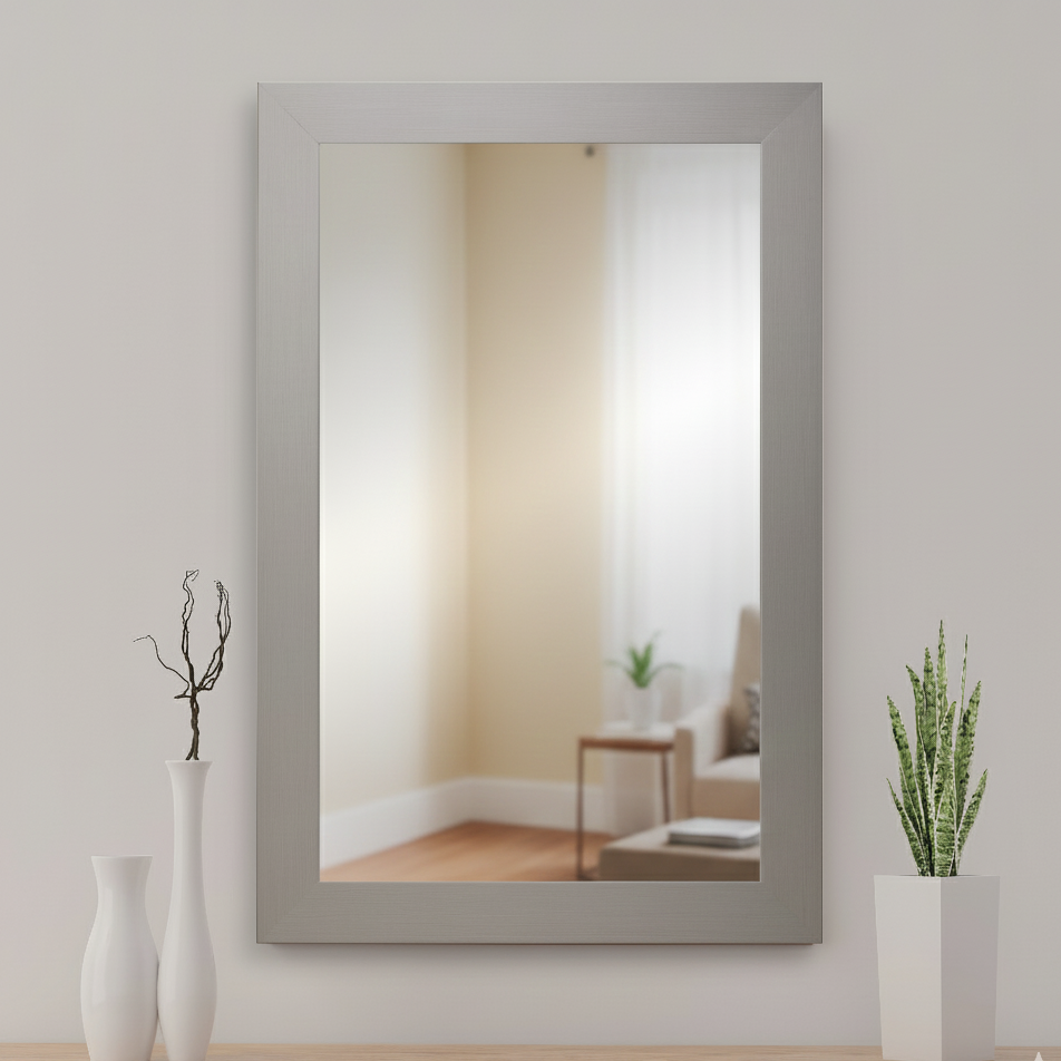 Pendleton Silver Framed Mirror