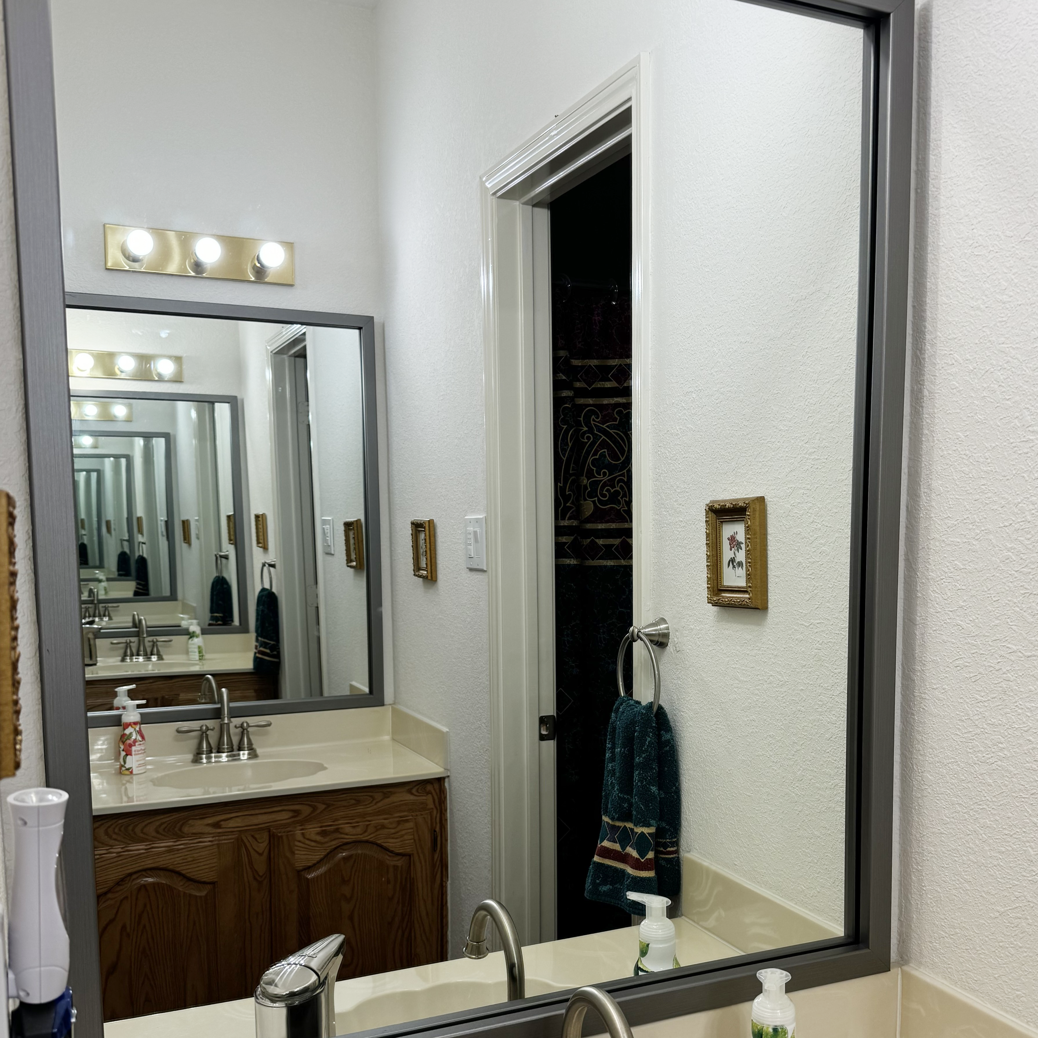 Dawson Satin Nickel Add A Frame
