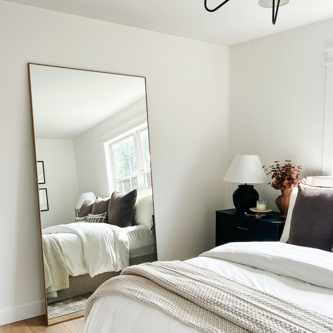Stanton Champagne Bronze Metal Mirror