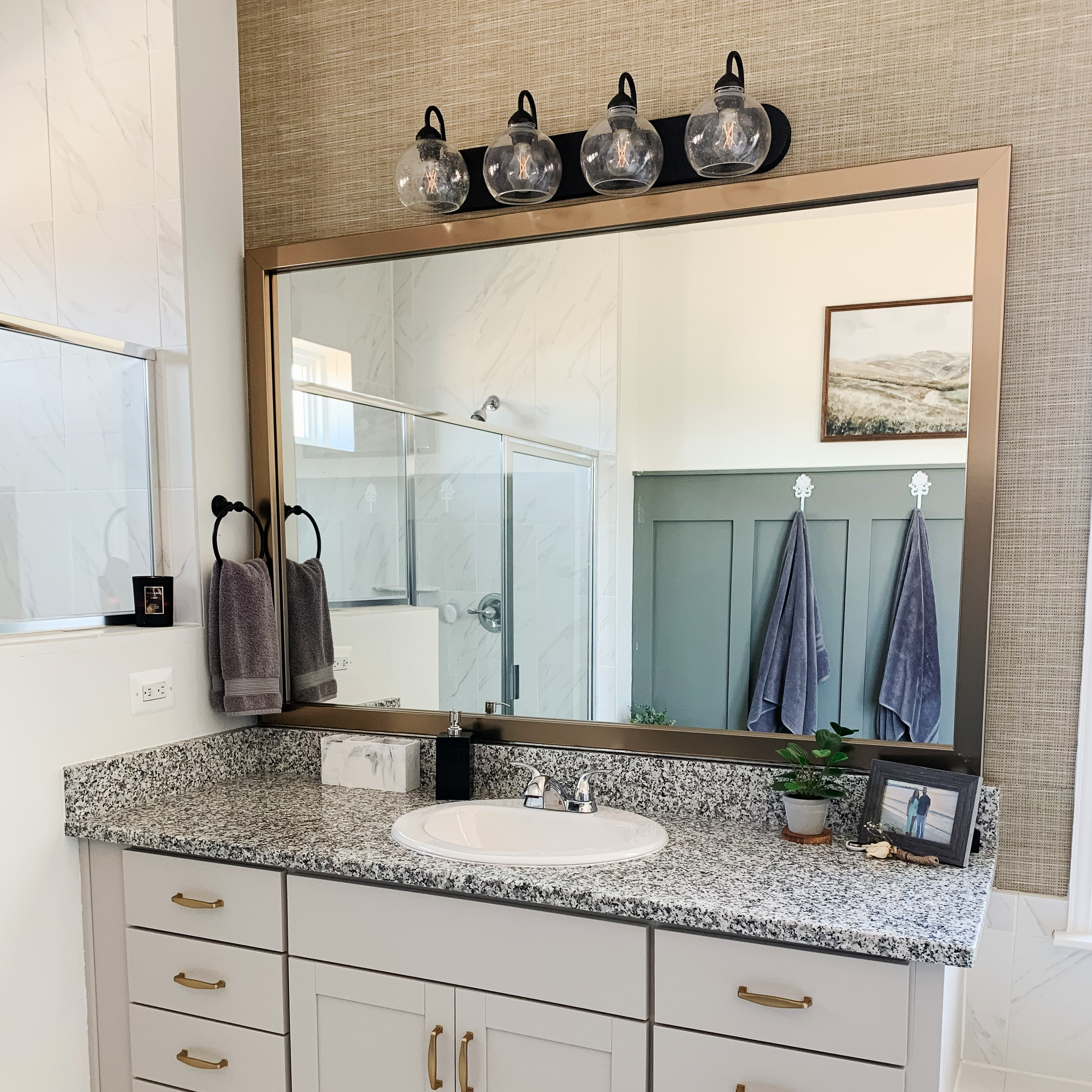 Weston Champagne Bronze Add A Frame
