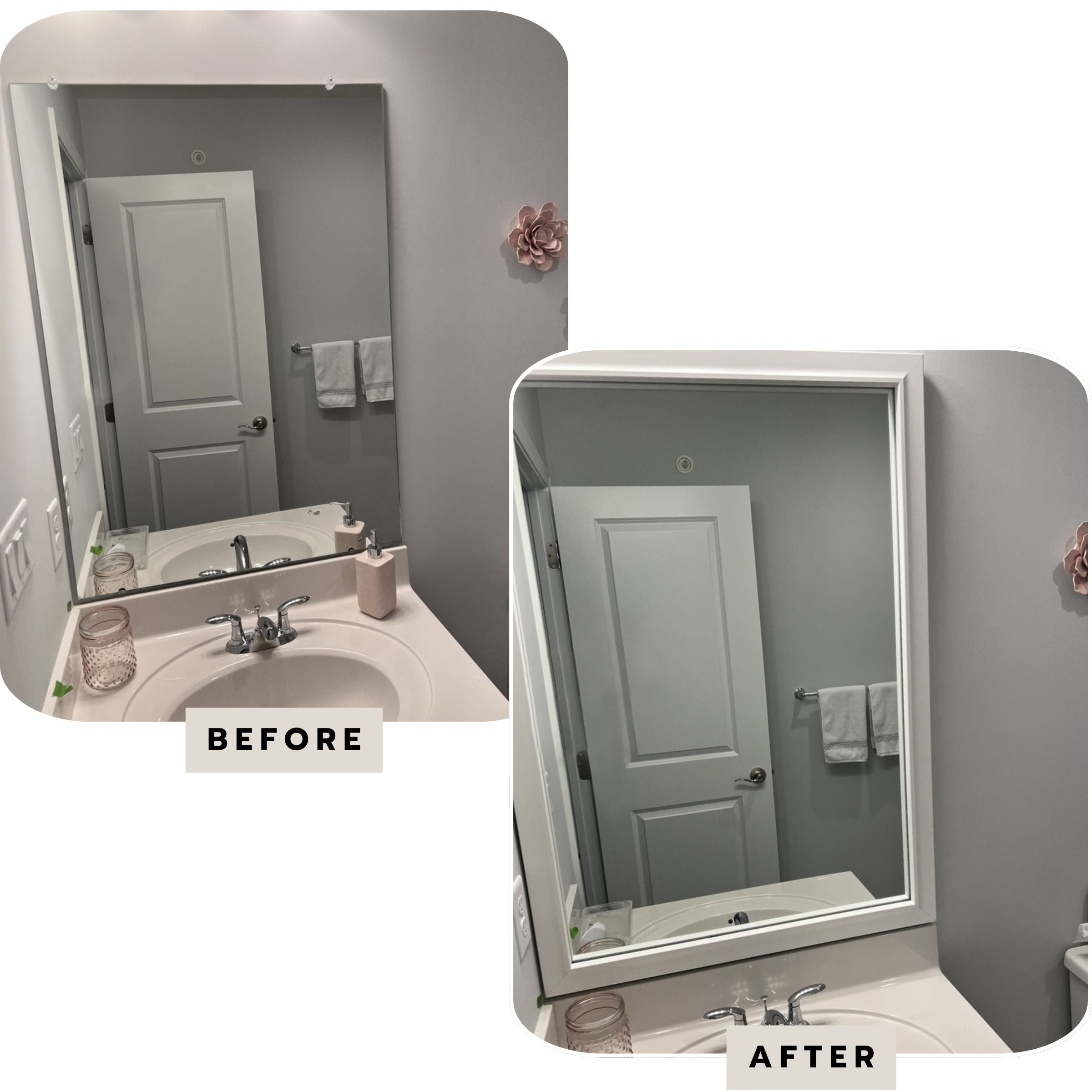 Avery Pure White Add A Frame