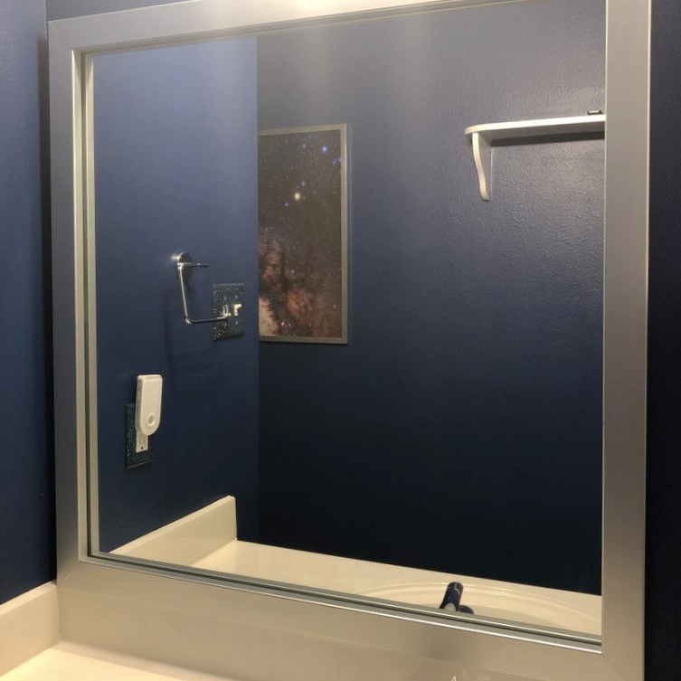 Weston Brushed Chrome Add A Frame