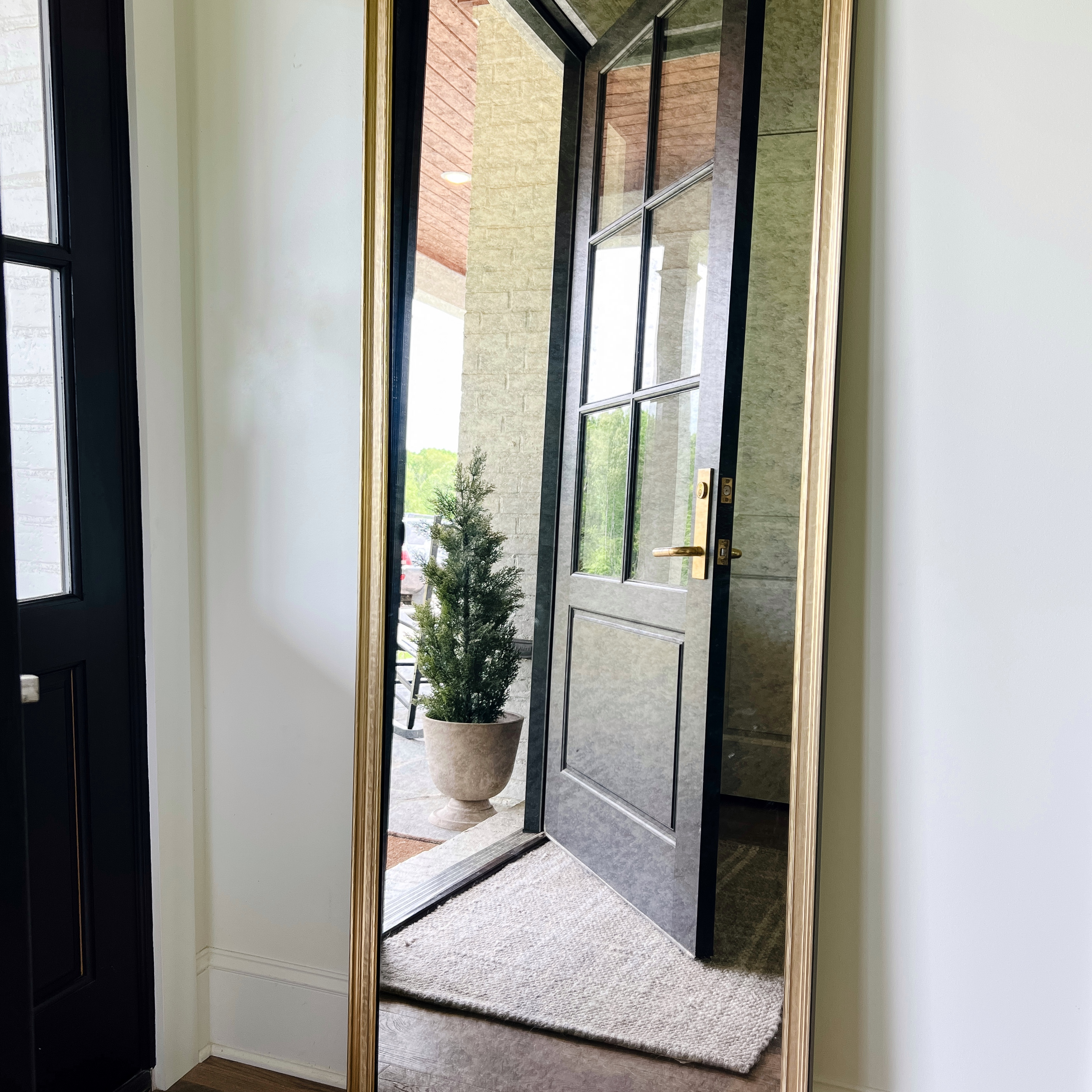 Crenshaw Gold Framed Mirror