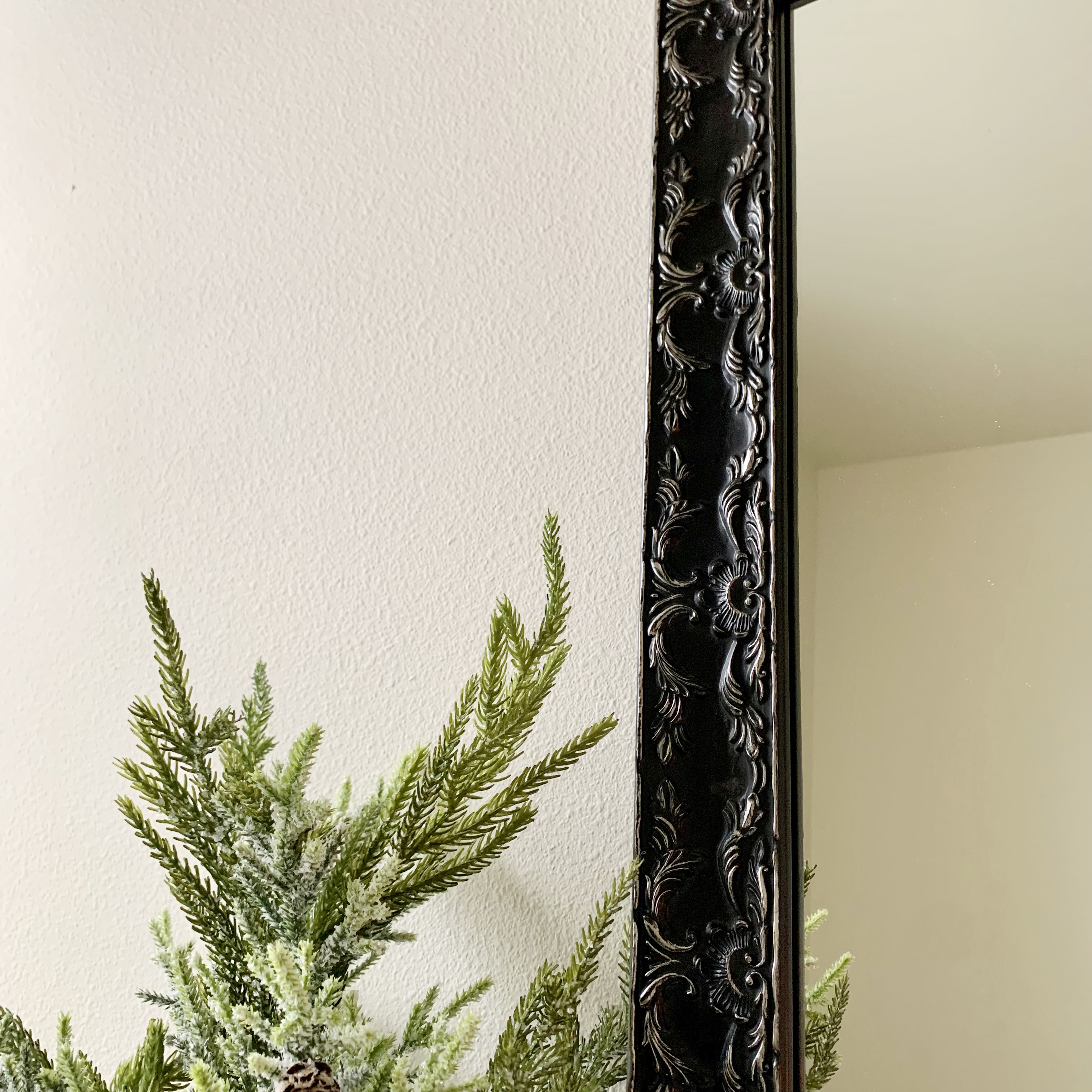 Maricopa Antique Nickel Framed Mirror