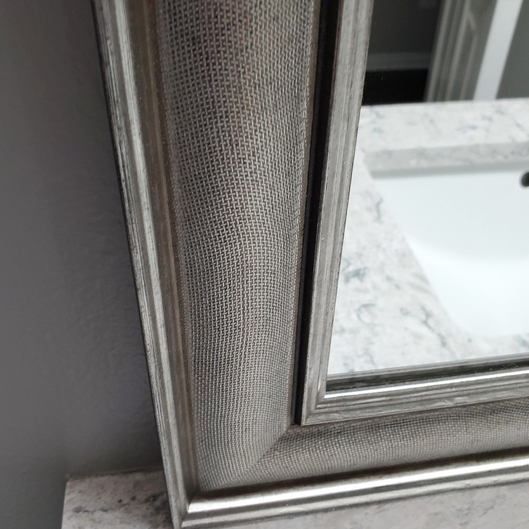 Oxfordshire Silver Framed Mirror