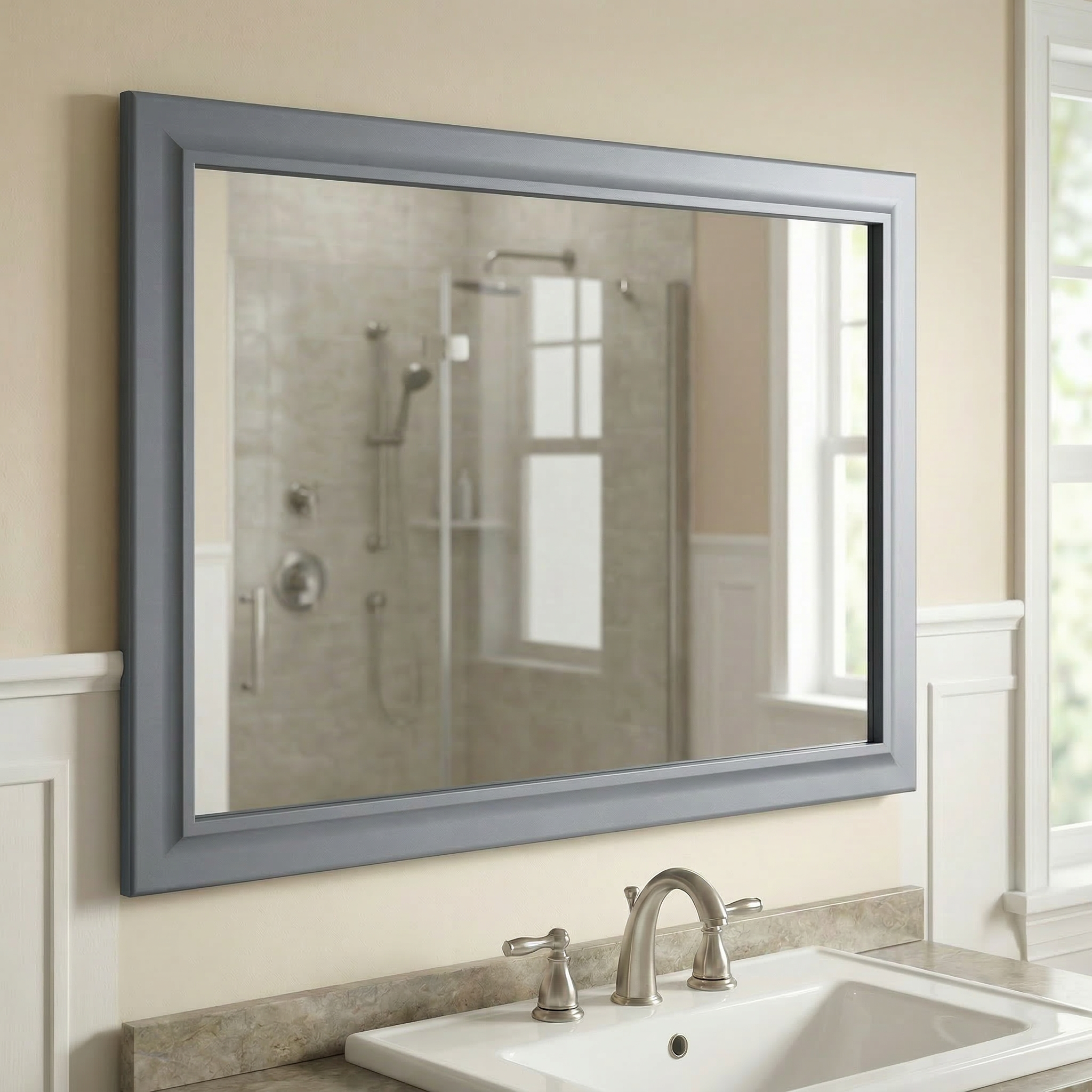 Avery Light Gray Add A Frame