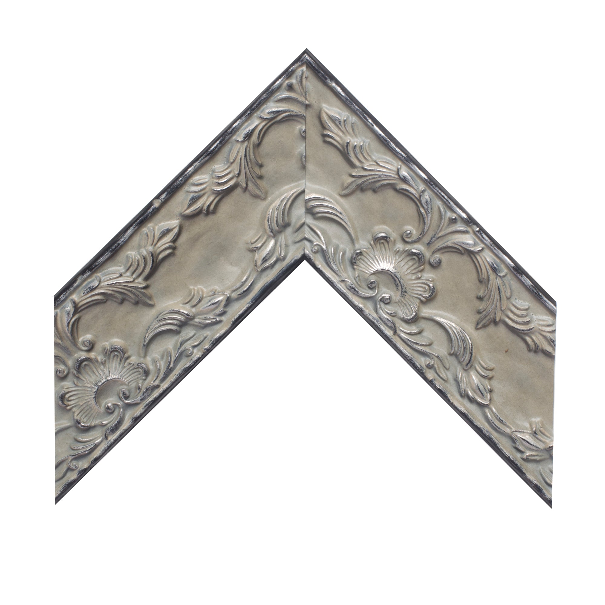 Maricopa Antique White Framed Mirror