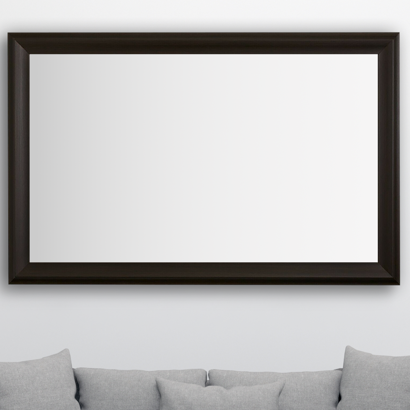 Woodford Walnut Framed Mirror
