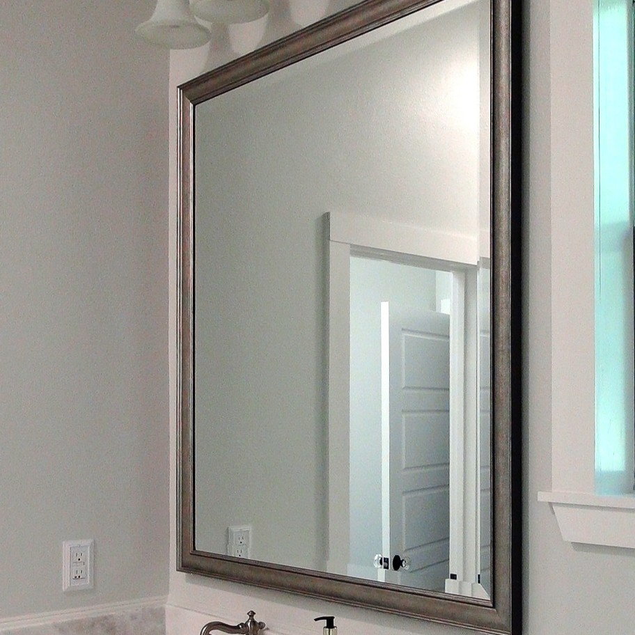 Oxfordshire Silver Framed Mirror