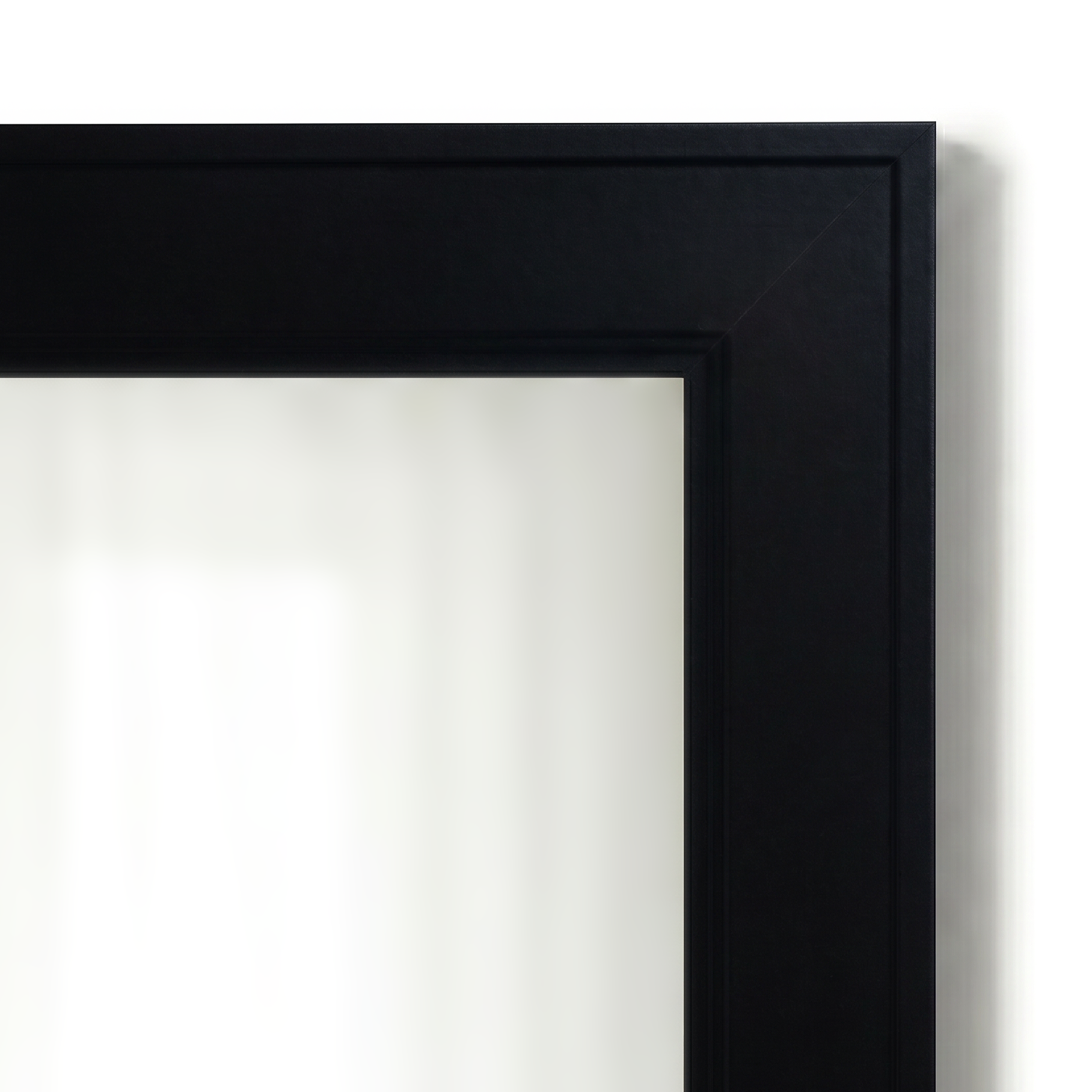 Porter Black Framed Mirror