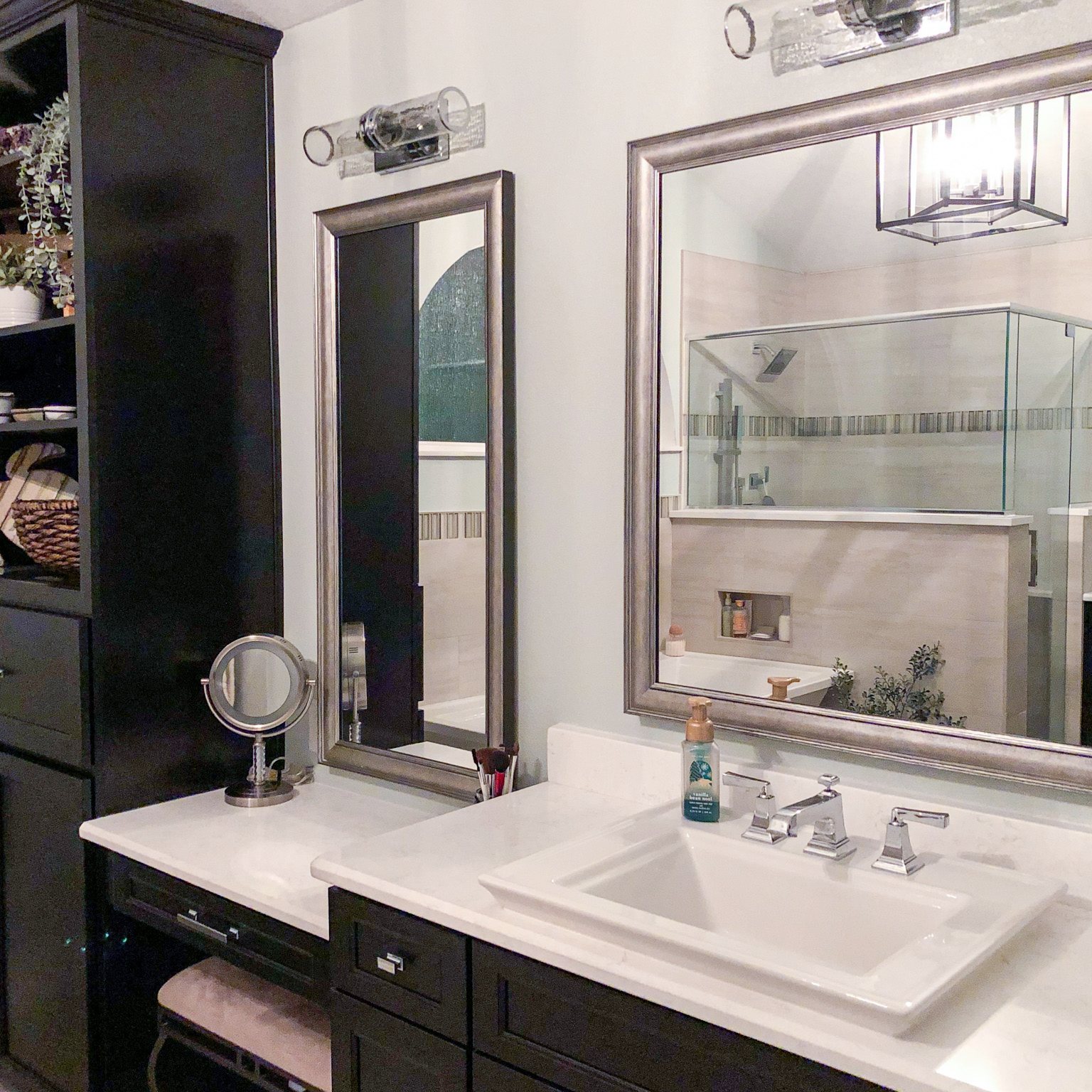 Oxfordshire Silver Framed Mirror