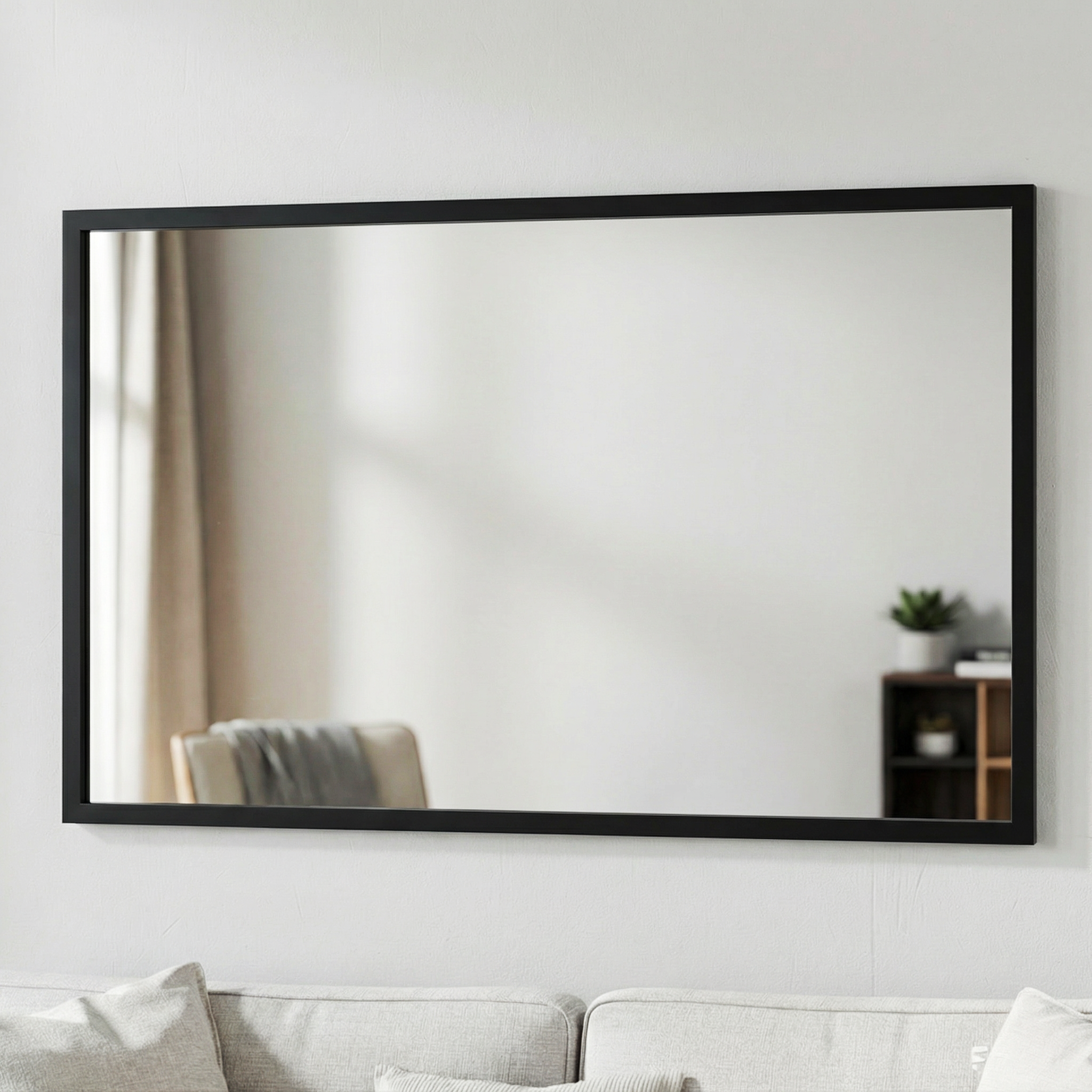 Ellis Black Framed Mirror