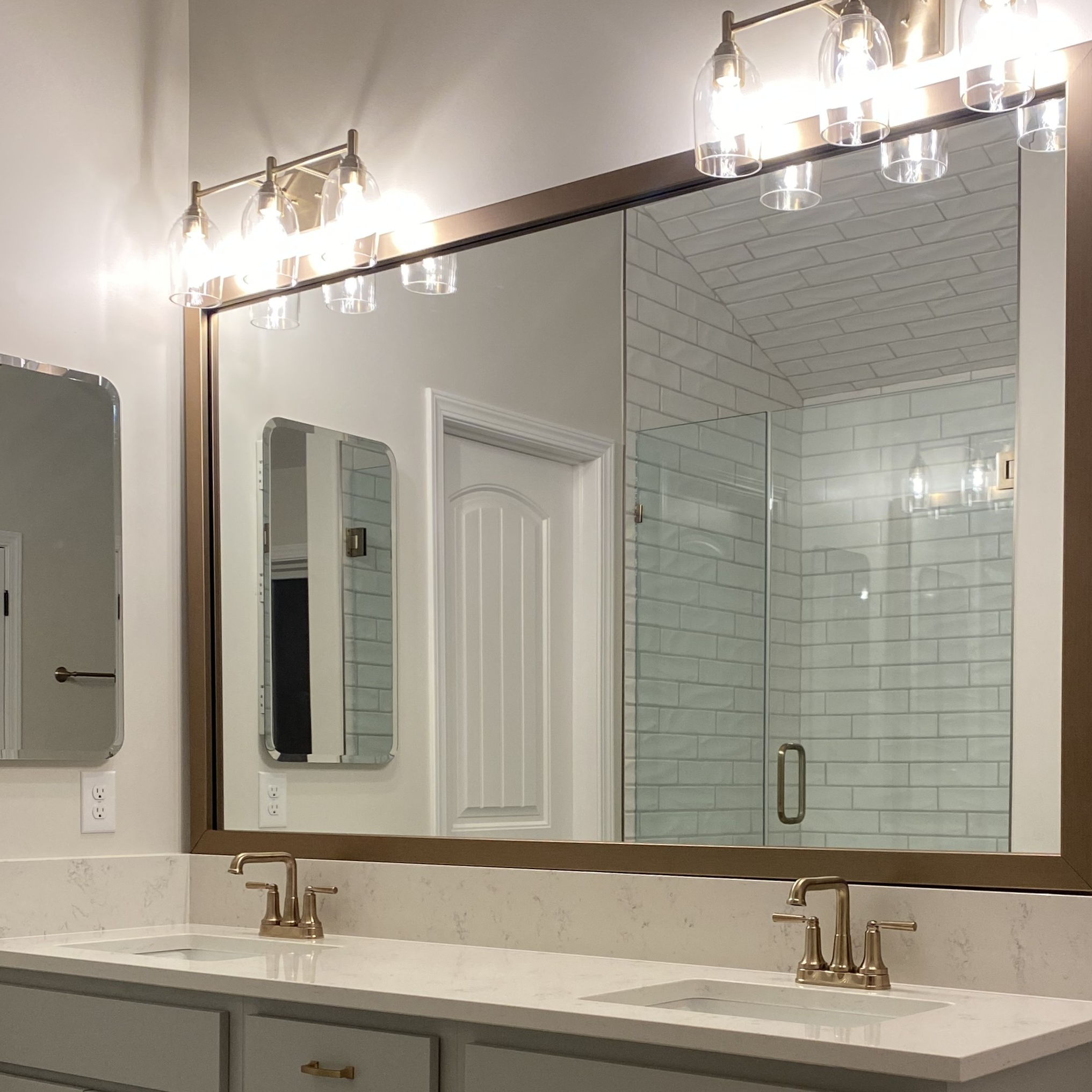 Weston Champagne Bronze Add A Frame