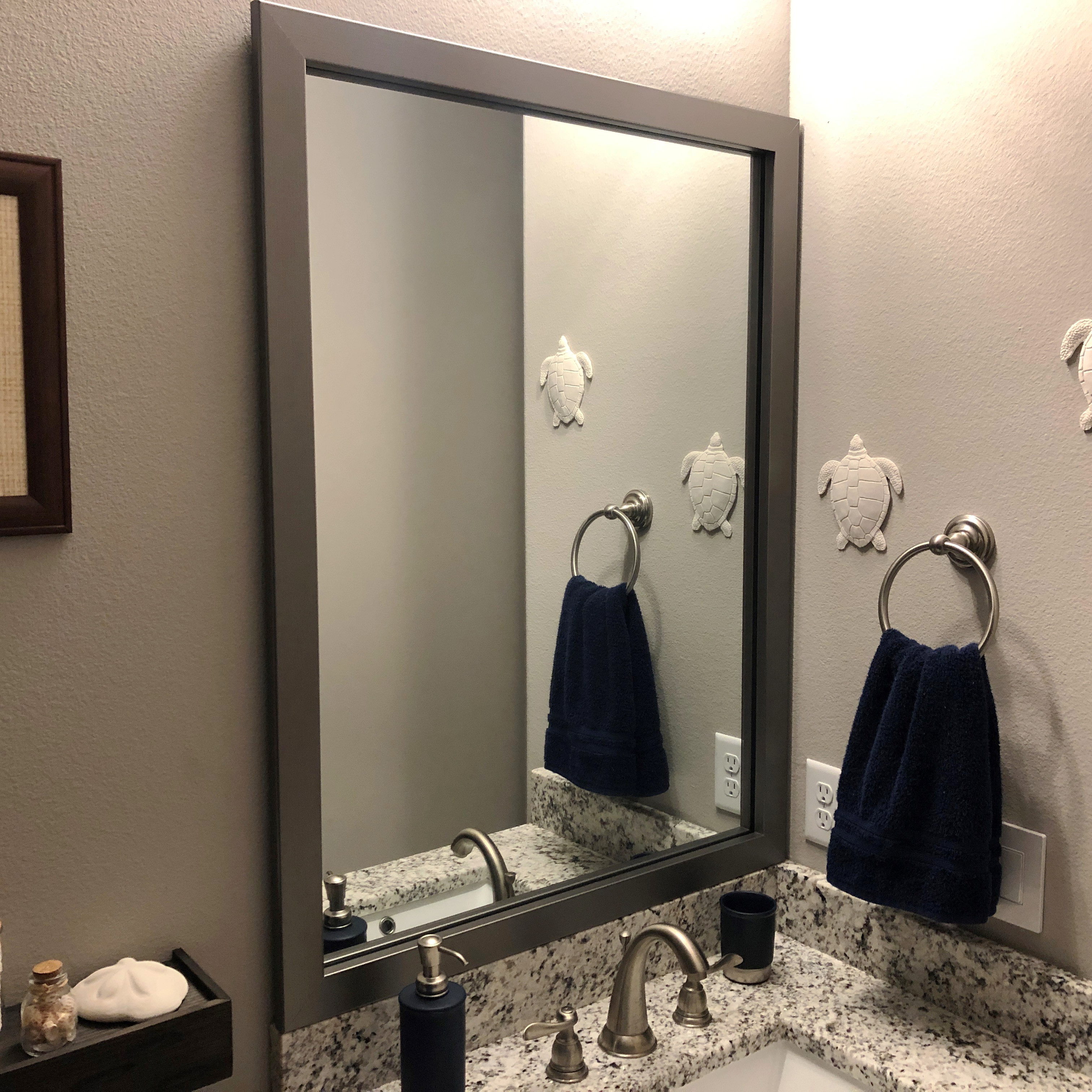 Weston Satin Nickel Add A Frame