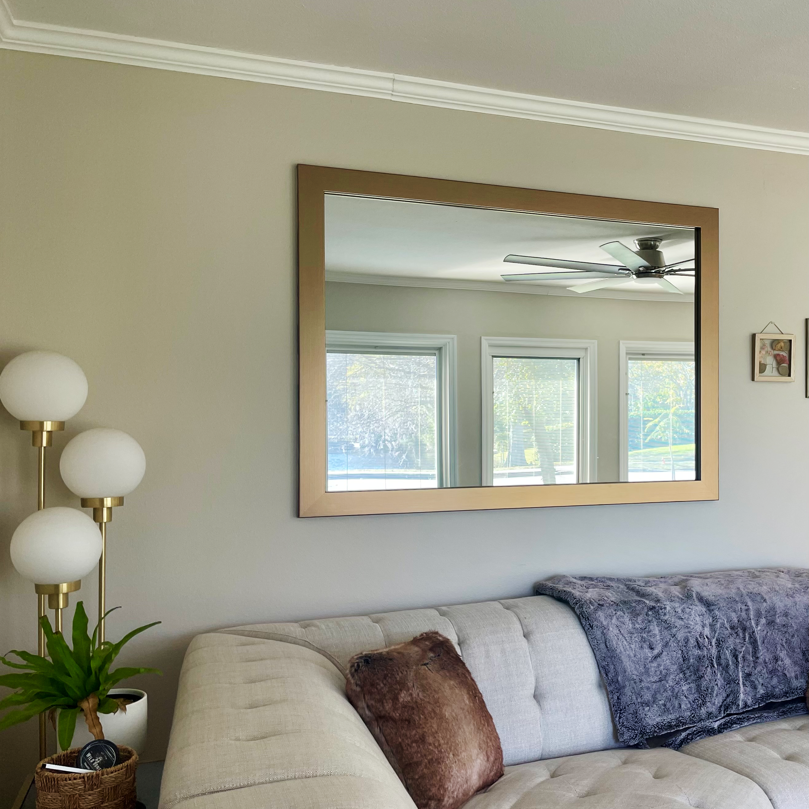Upton Champagne Bronze Add A Frame