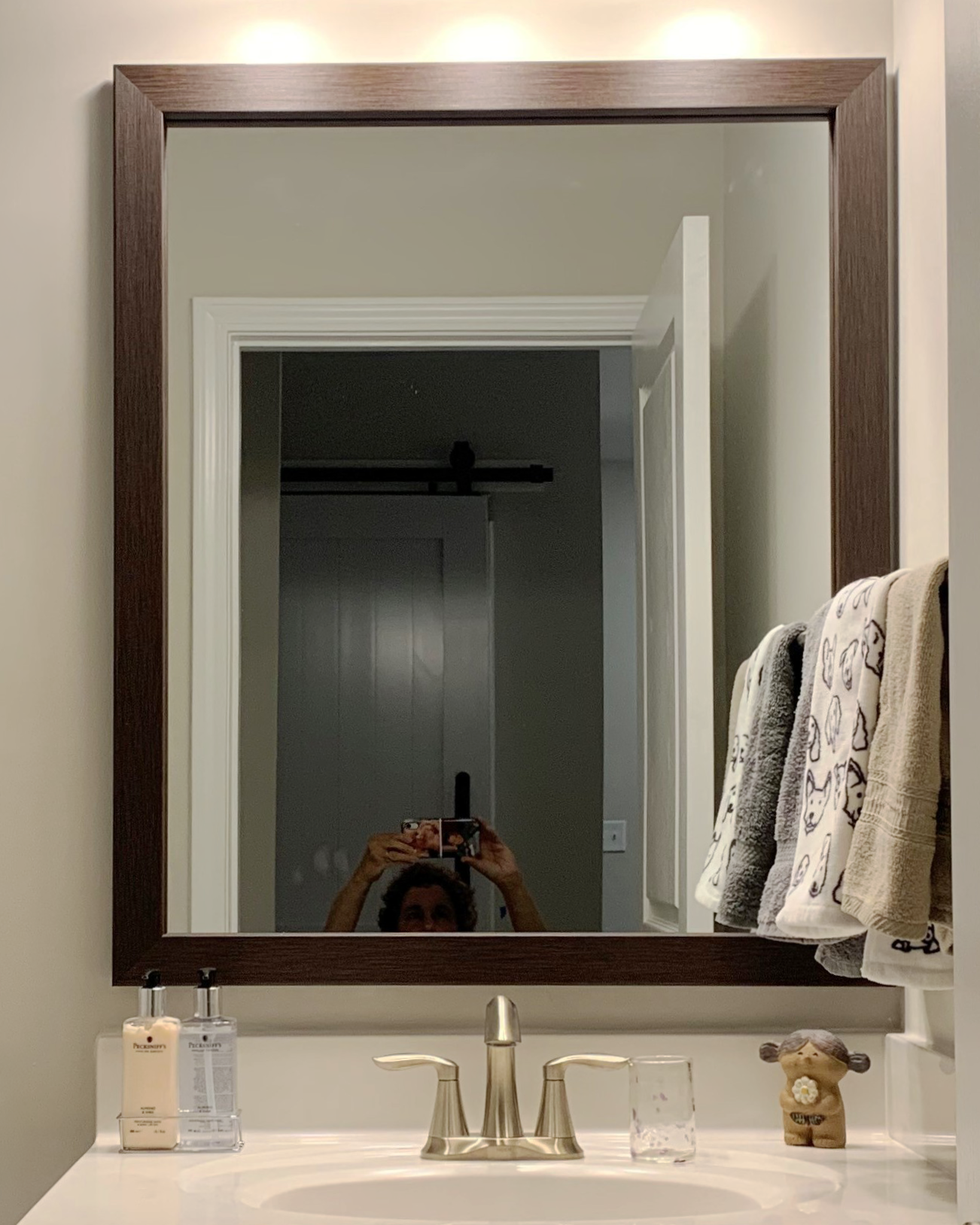 Weston Espresso Textured Add A Frame