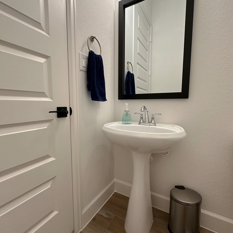 Meade Black Framed Mirror