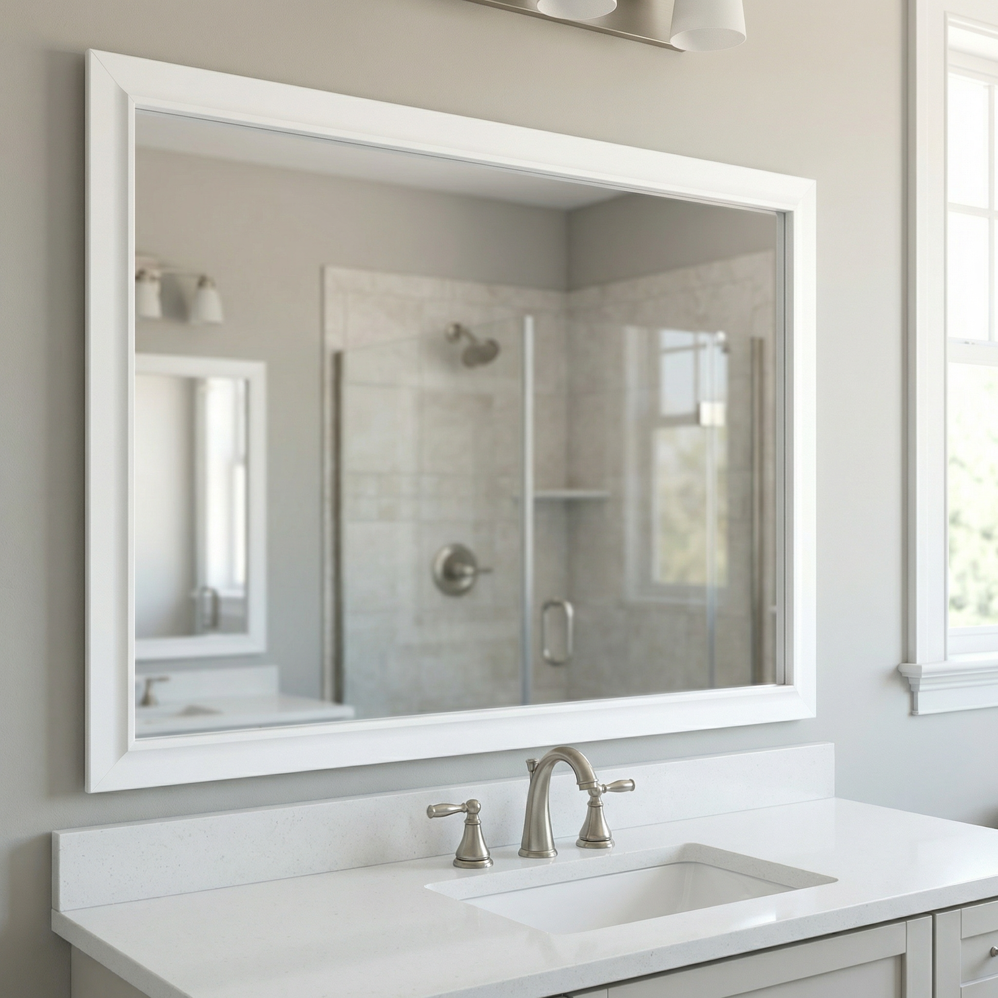 Avery Pure White Add A Frame