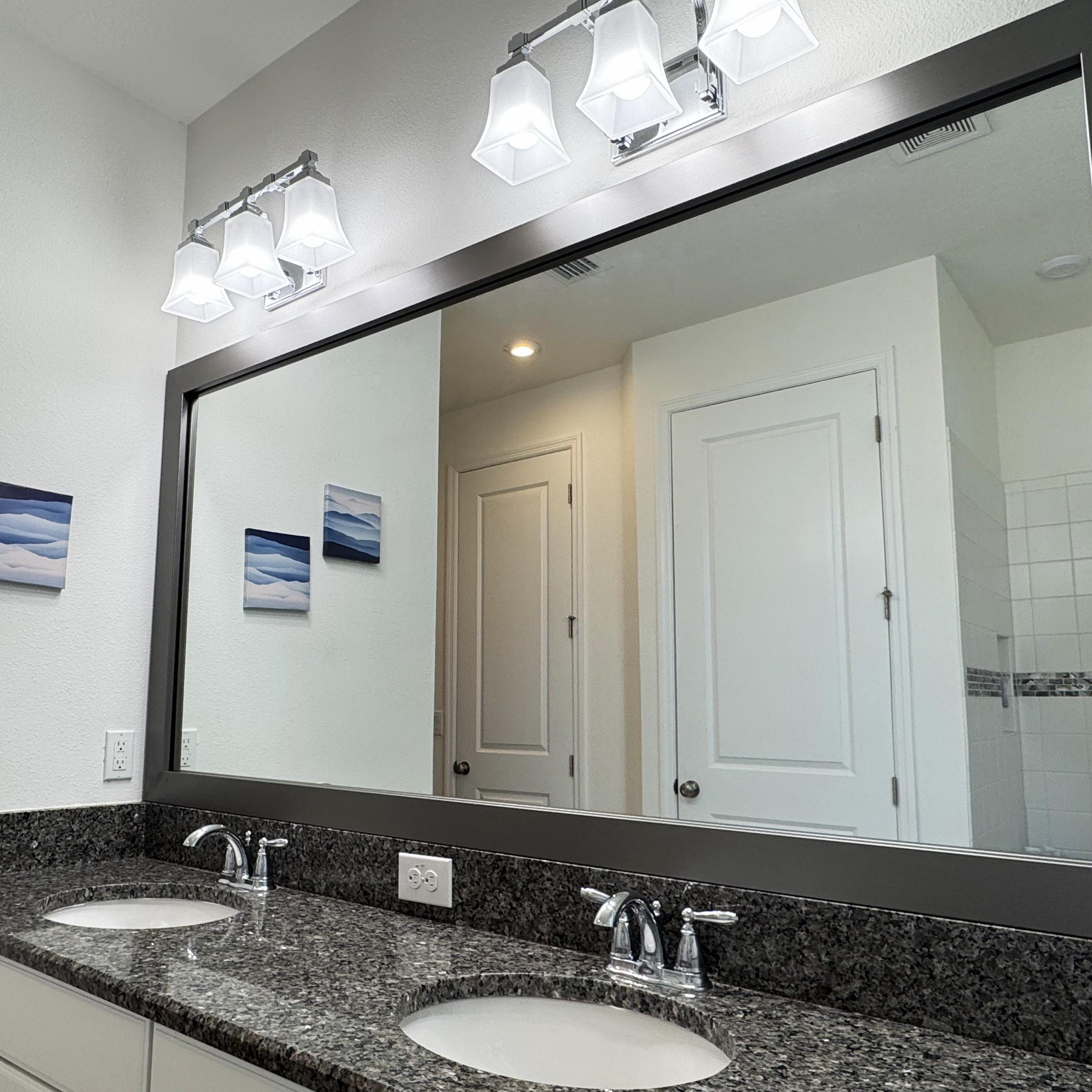 Upton Satin Nickel Add A Frame