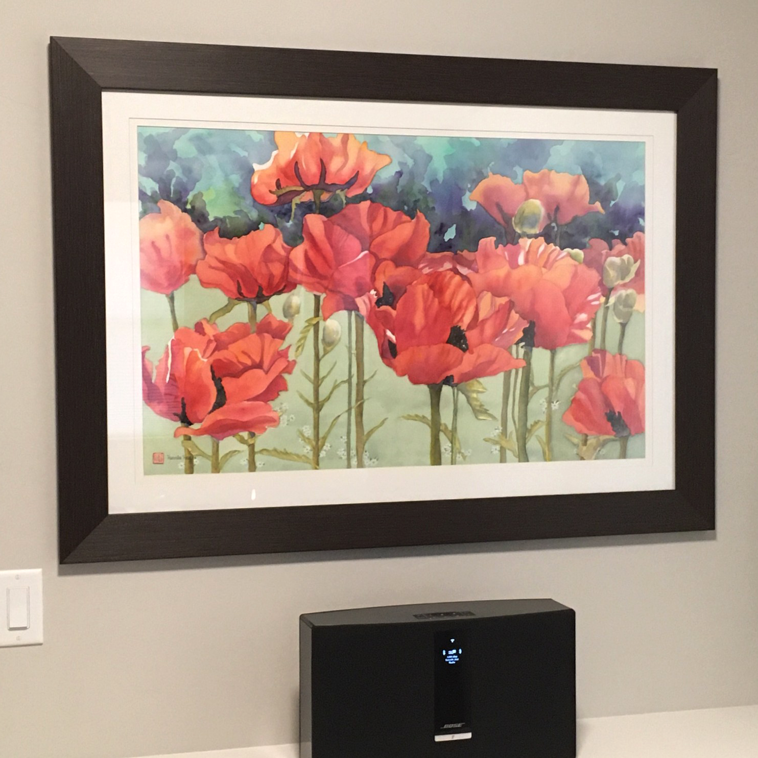 Pendleton Espresso Framed Mirror