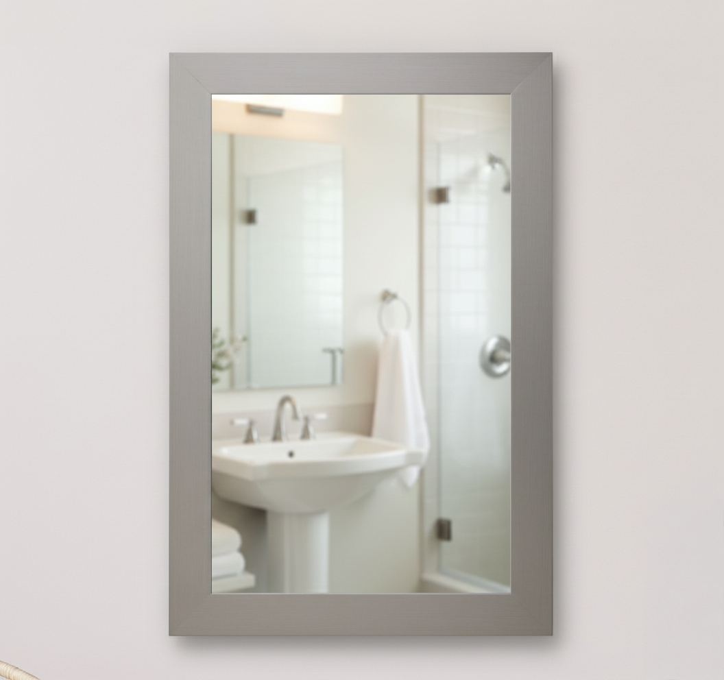 Pendleton Silver Framed Mirror