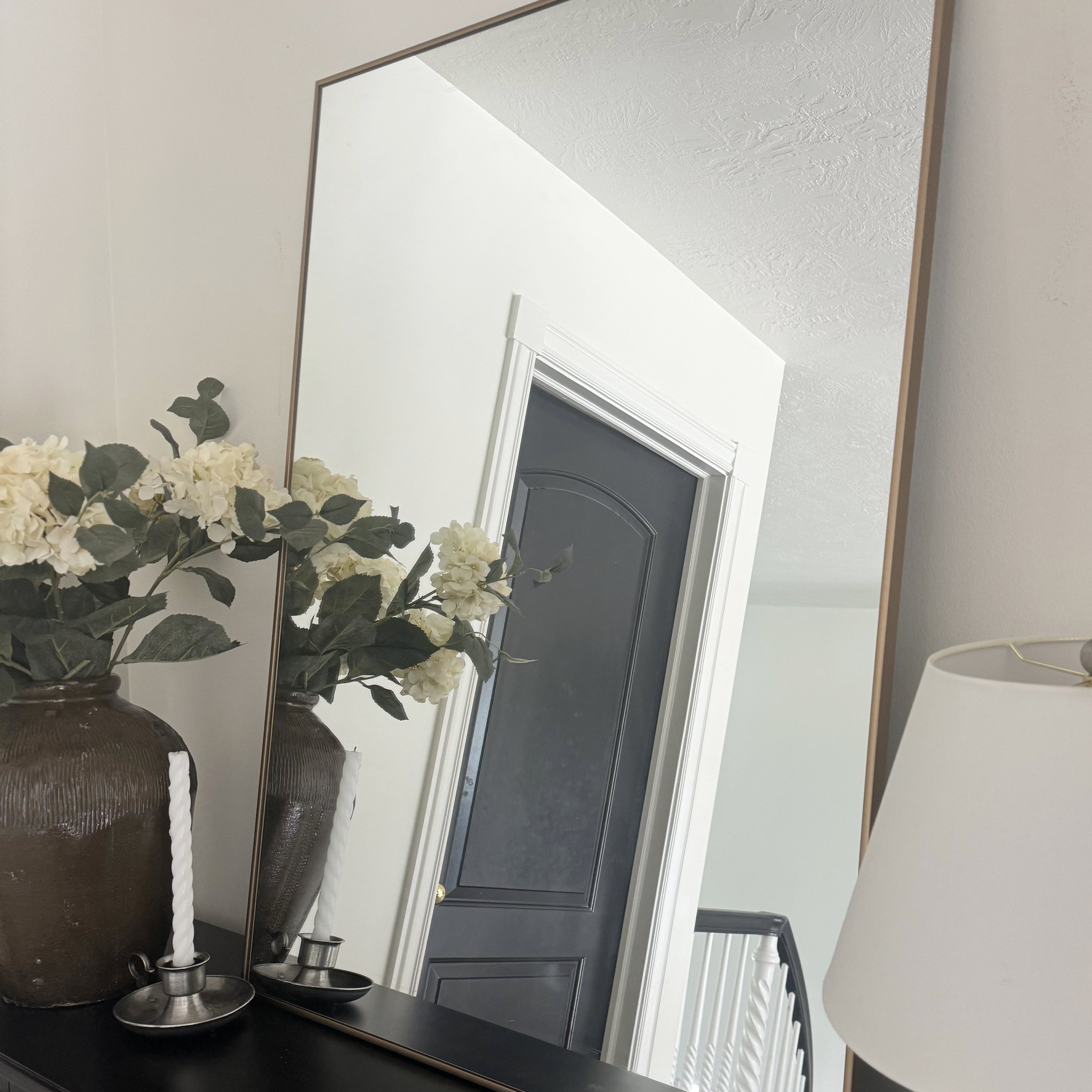 Stanton Champagne Bronze Metal Mirror