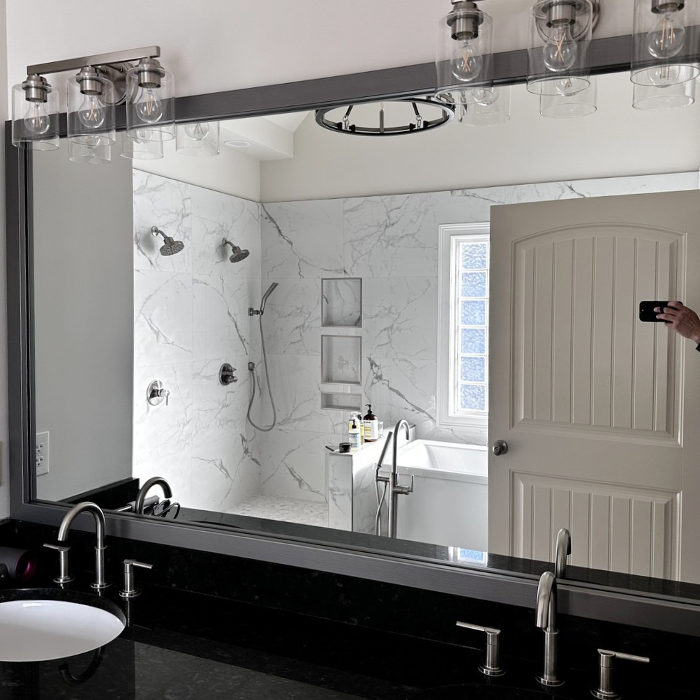 Weston Satin Nickel Add A Frame