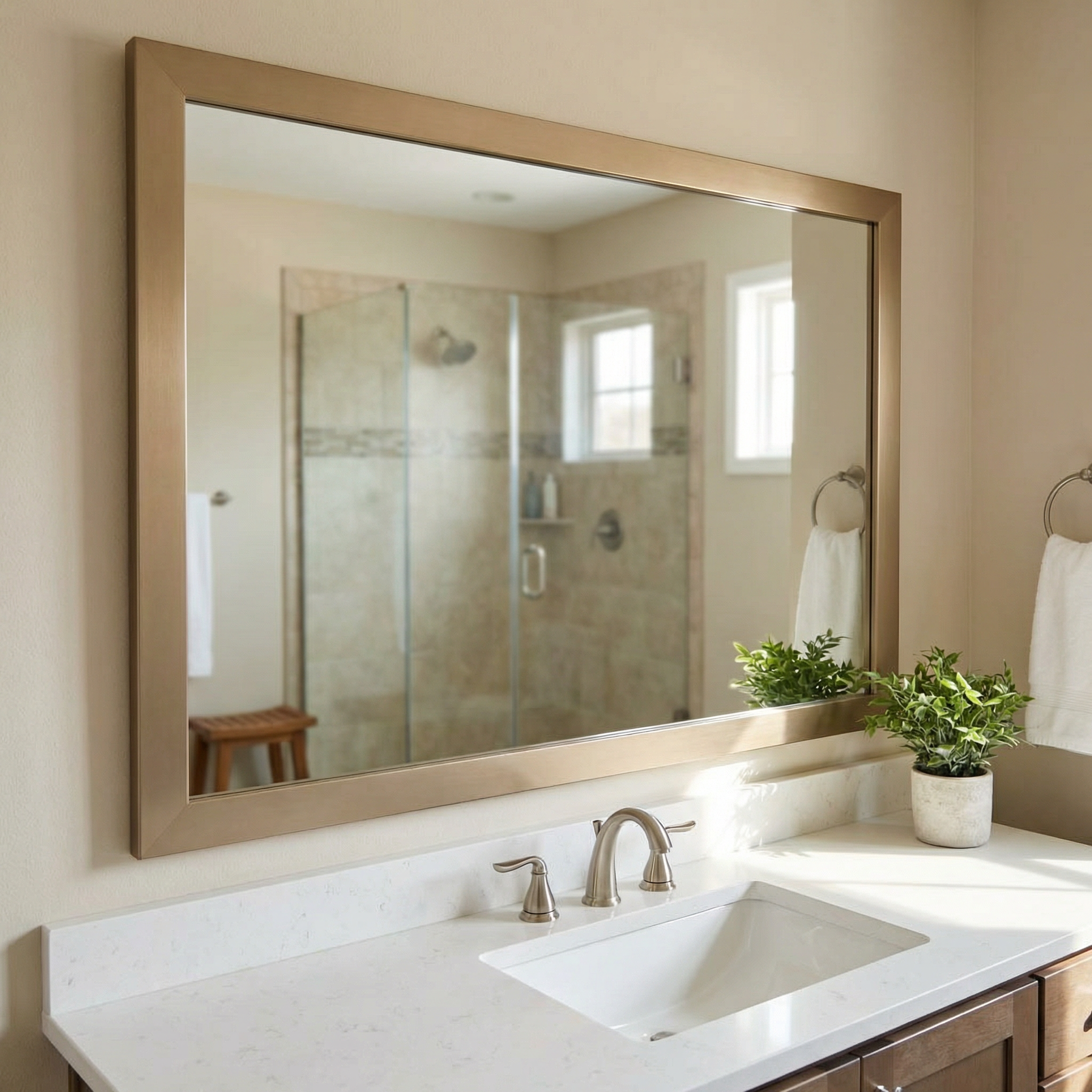 Weston Champagne Bronze Add A Frame