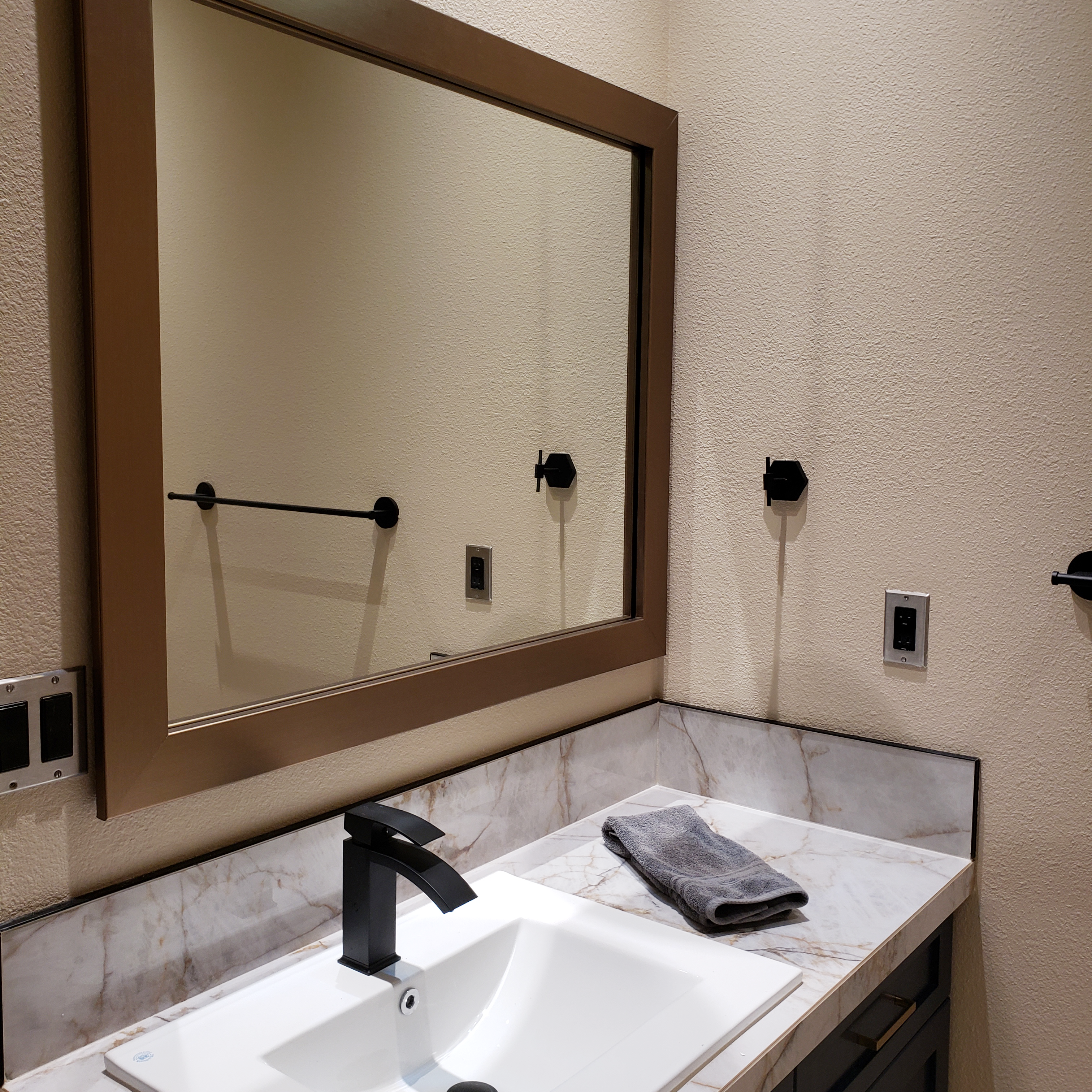 Upton Champagne Bronze Add A Frame
