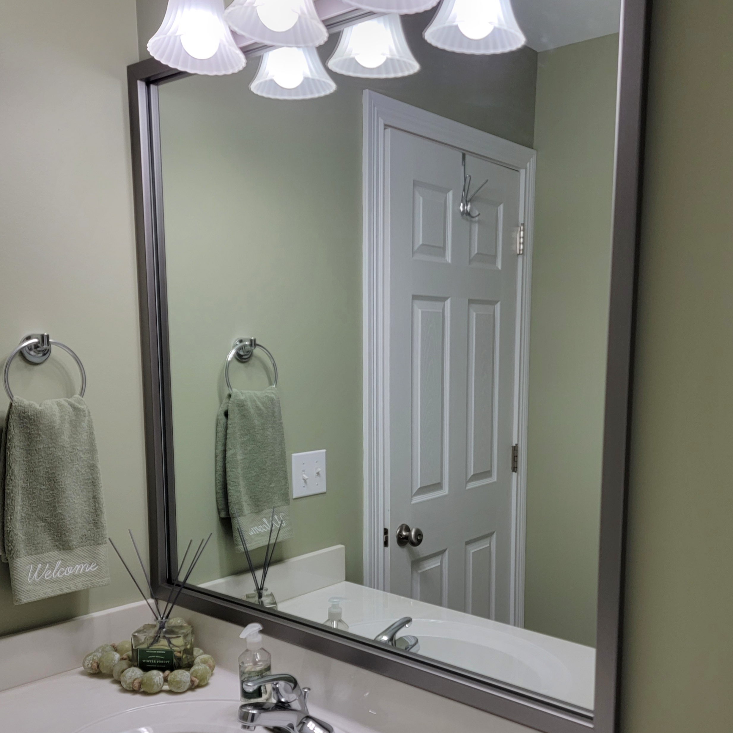 Dawson Satin Nickel Add A Frame
