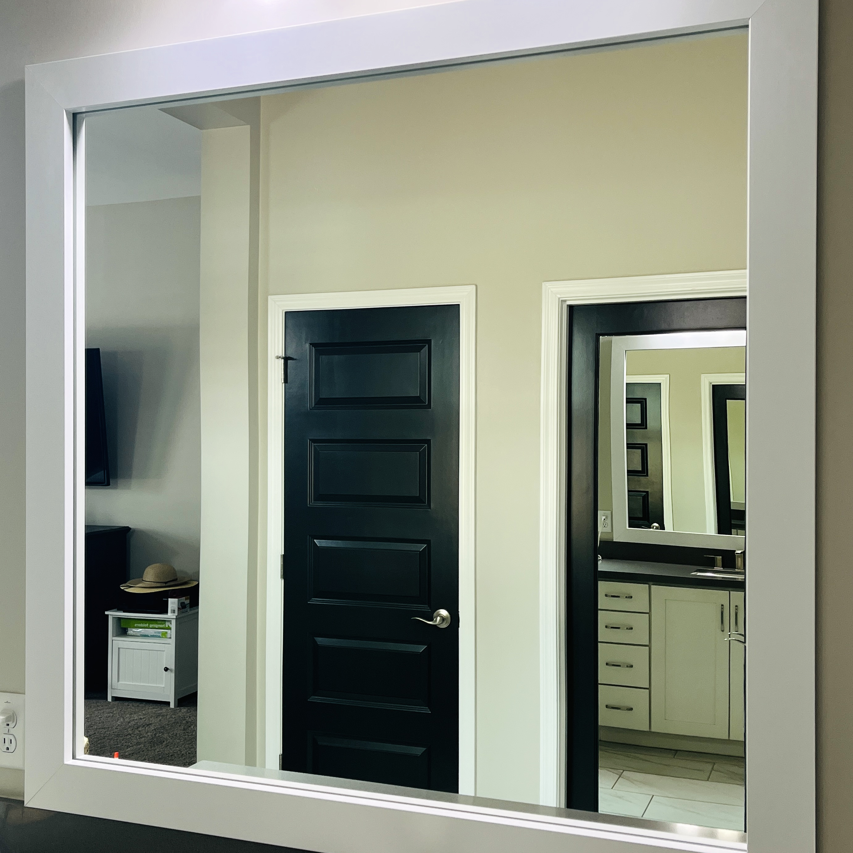 Upton Pure White Add A Frame