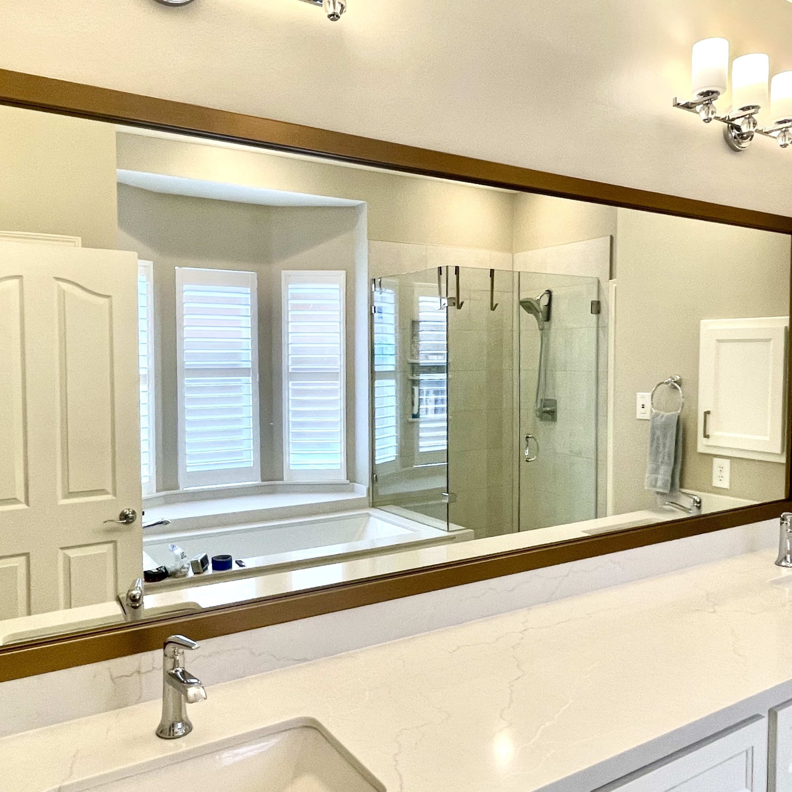 Weston Champagne Bronze Add A Frame
