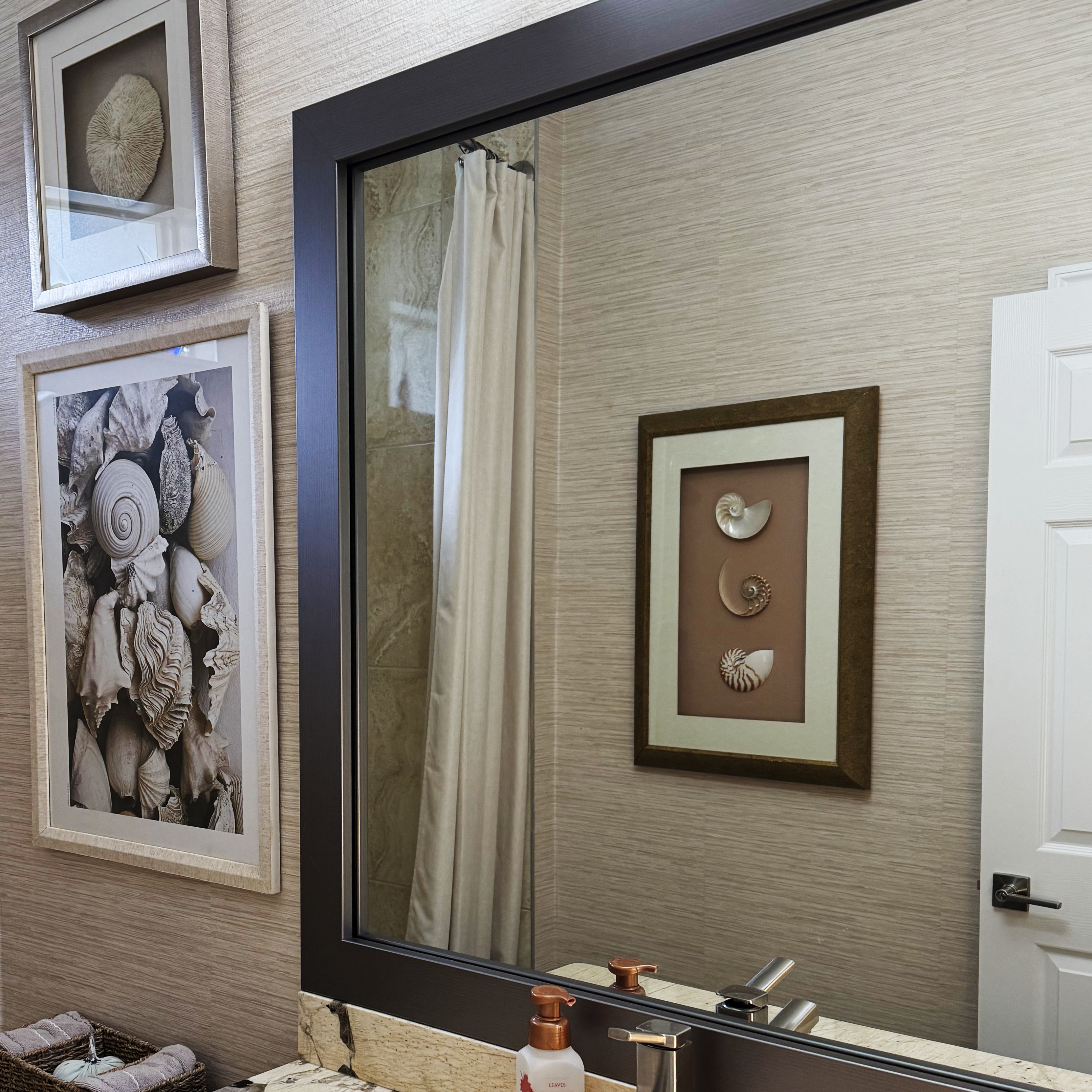 Upton Satin Nickel Add A Frame