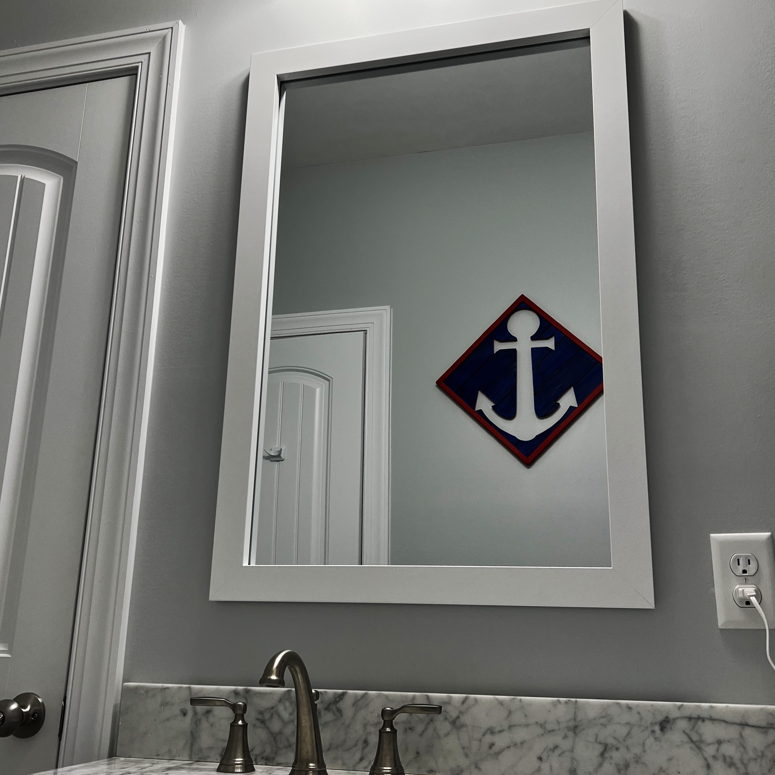 Weston Pure White Add A Frame