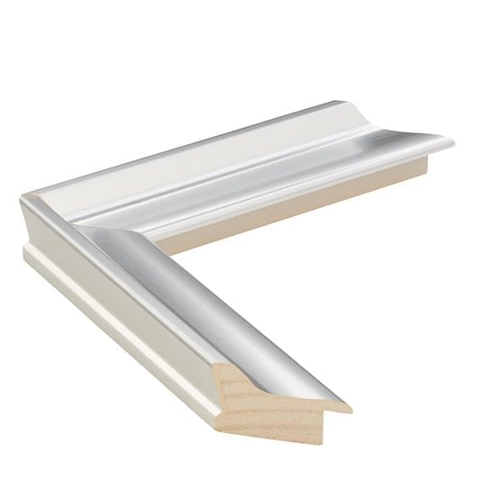 Geneva Chrome Sample Finish Custom Framed Mirror Frame My Mirror