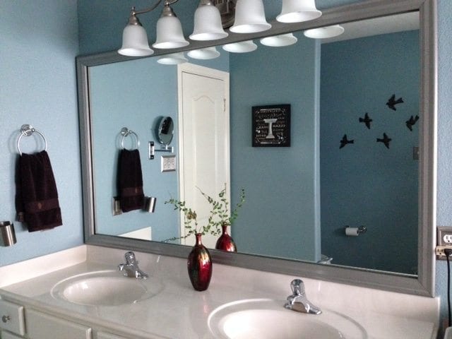 Customer Photos: Carson Reverse Silver in Master Bath