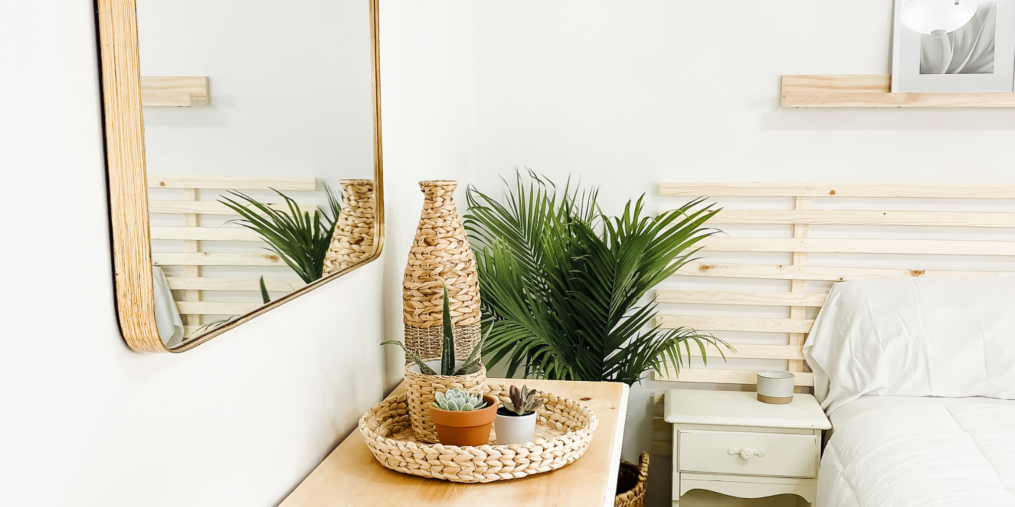 how to decorate blank walls