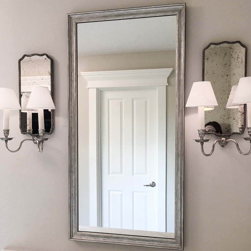 Crenshaw Silver Framed Mirror