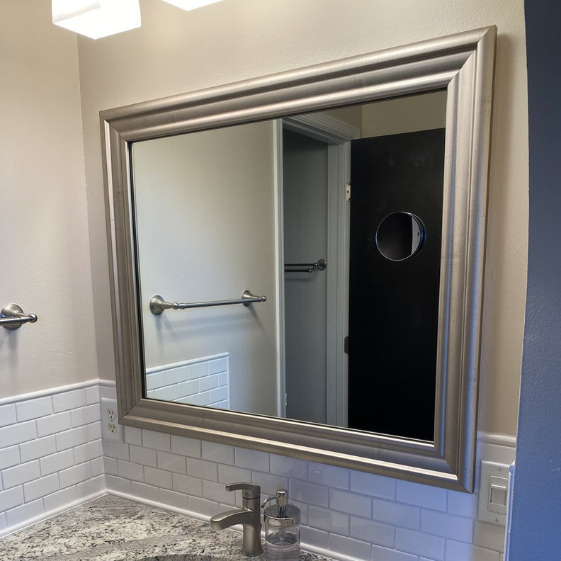 Unused Wall Mirror Frame Kit (Frame My Mirror Brand) - household