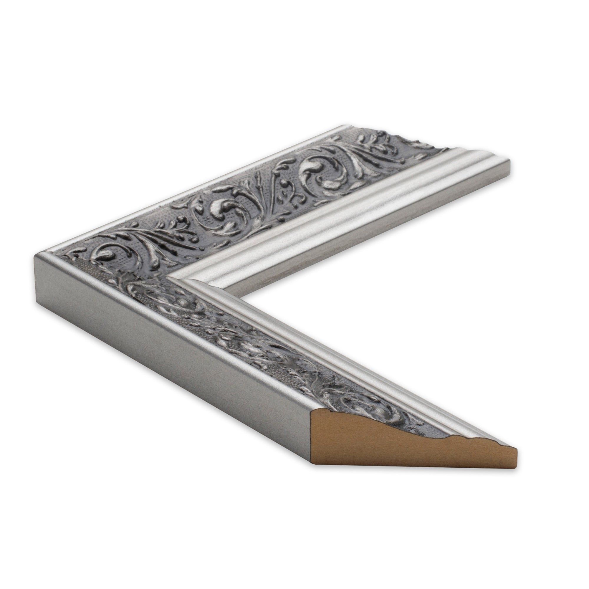 Val Verde | Blackened Satin Nickel Finish | Mirror Frame Kit