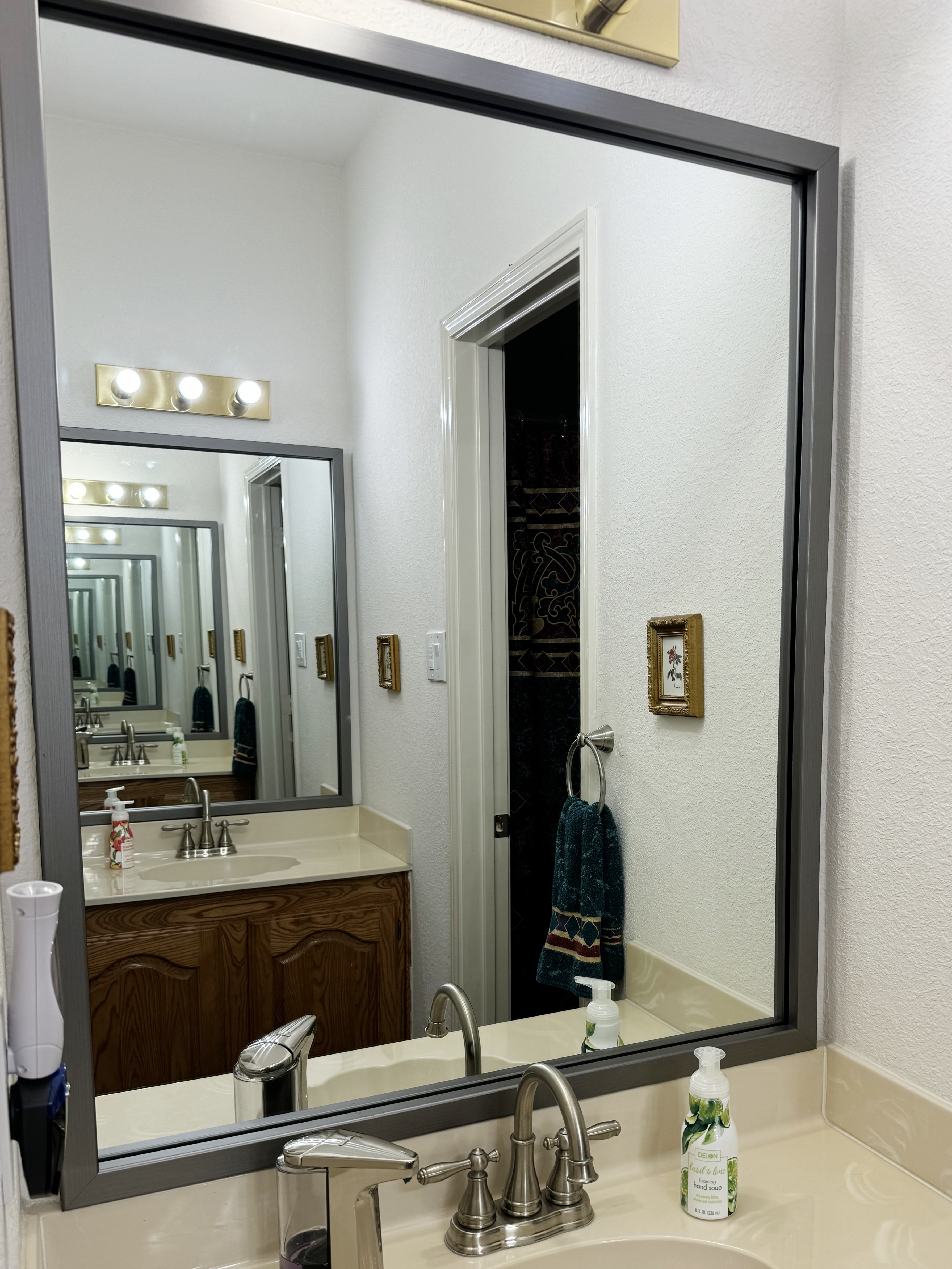 Dawson Satin Nickel Add A Frame