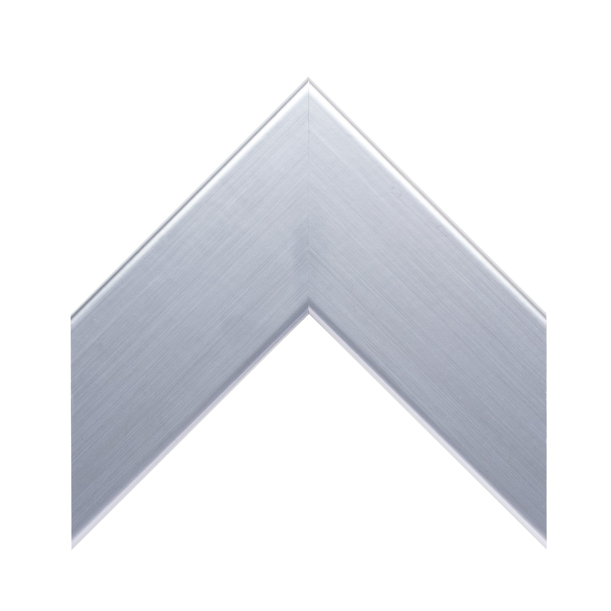 Upton Brushed Chrome Add A Frame
