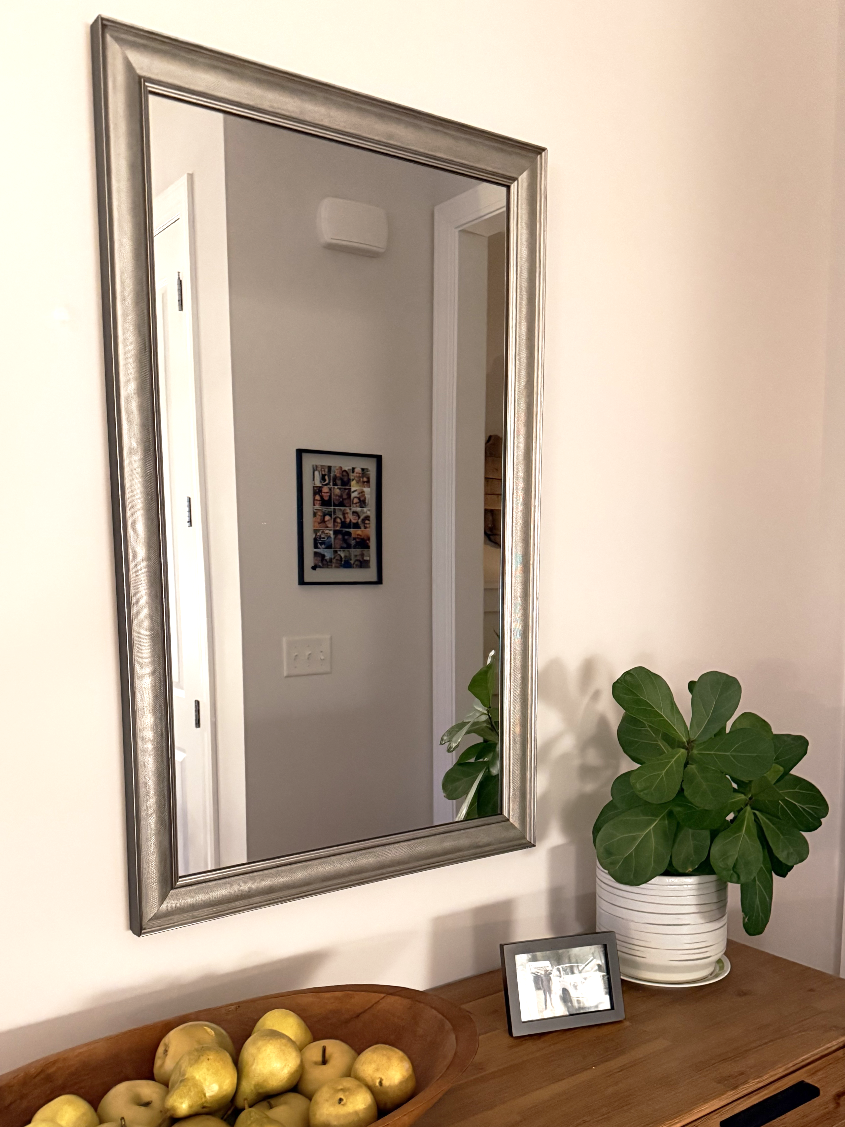 Oxfordshire Silver Framed Mirror