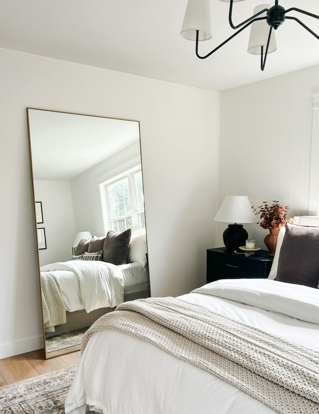 Stanton Champagne Bronze Metal Mirror
