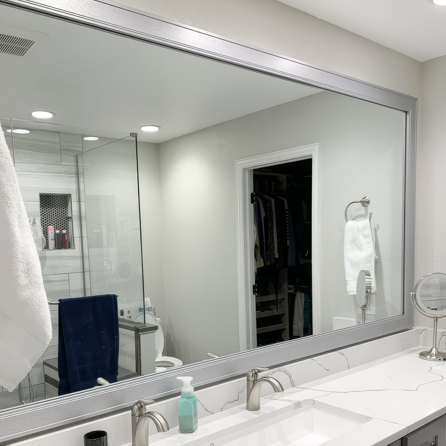 Eastland Brushed Silver Add A Frame